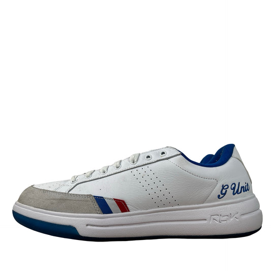 100289469 Reebok G-Unit G6 White Blue Red [USED] - 12 M (Used)
