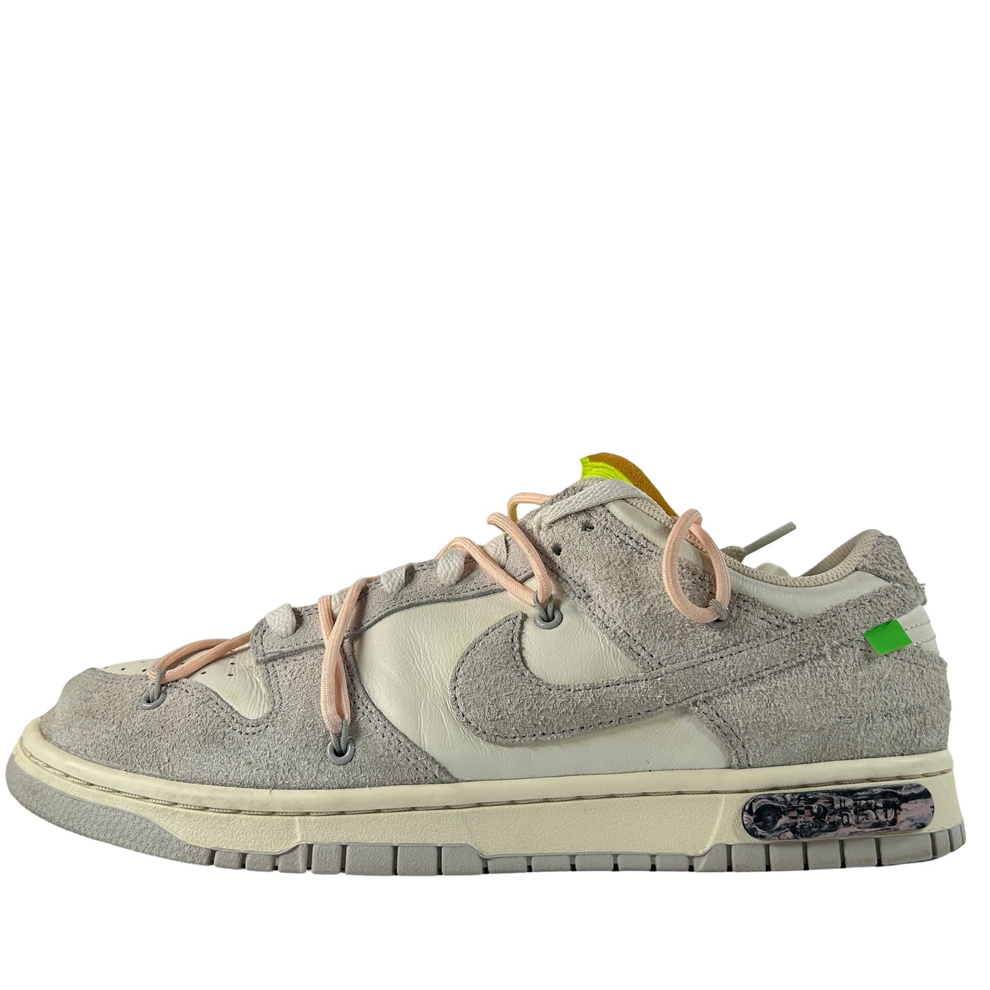 DJ0950 100 Nike Dunk Low Off-White Lot 12 [USED] - 11 M (Used)