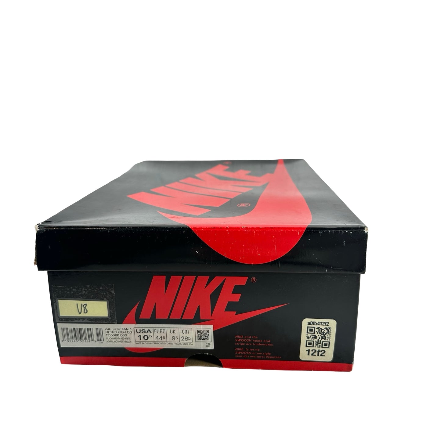 555088 063 Jordan 1 Retro High OG Patent Bred [USED] - 10.5 M (Used8)