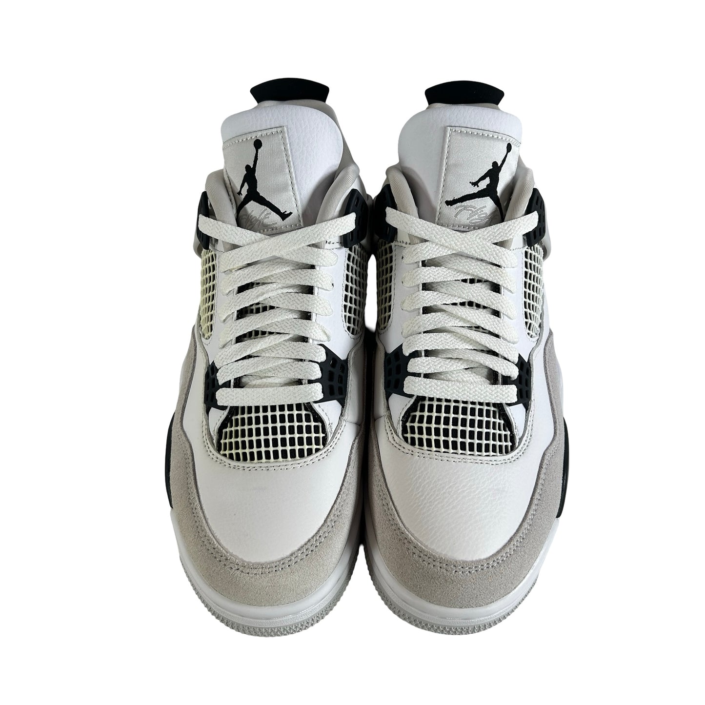 DH6927 111 Jordan 4 Retro Military Black - 8.5 M (Yellowing)