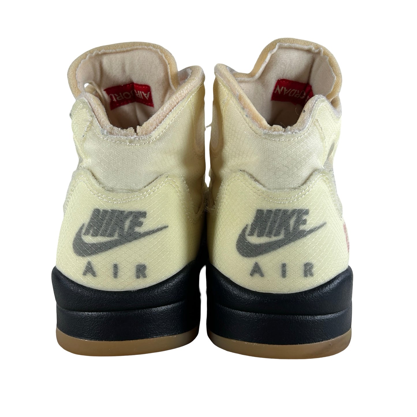 DH8565 100 Jordan 5 Off-White Sail [USED] - 12 M (Used3) (No Box3)