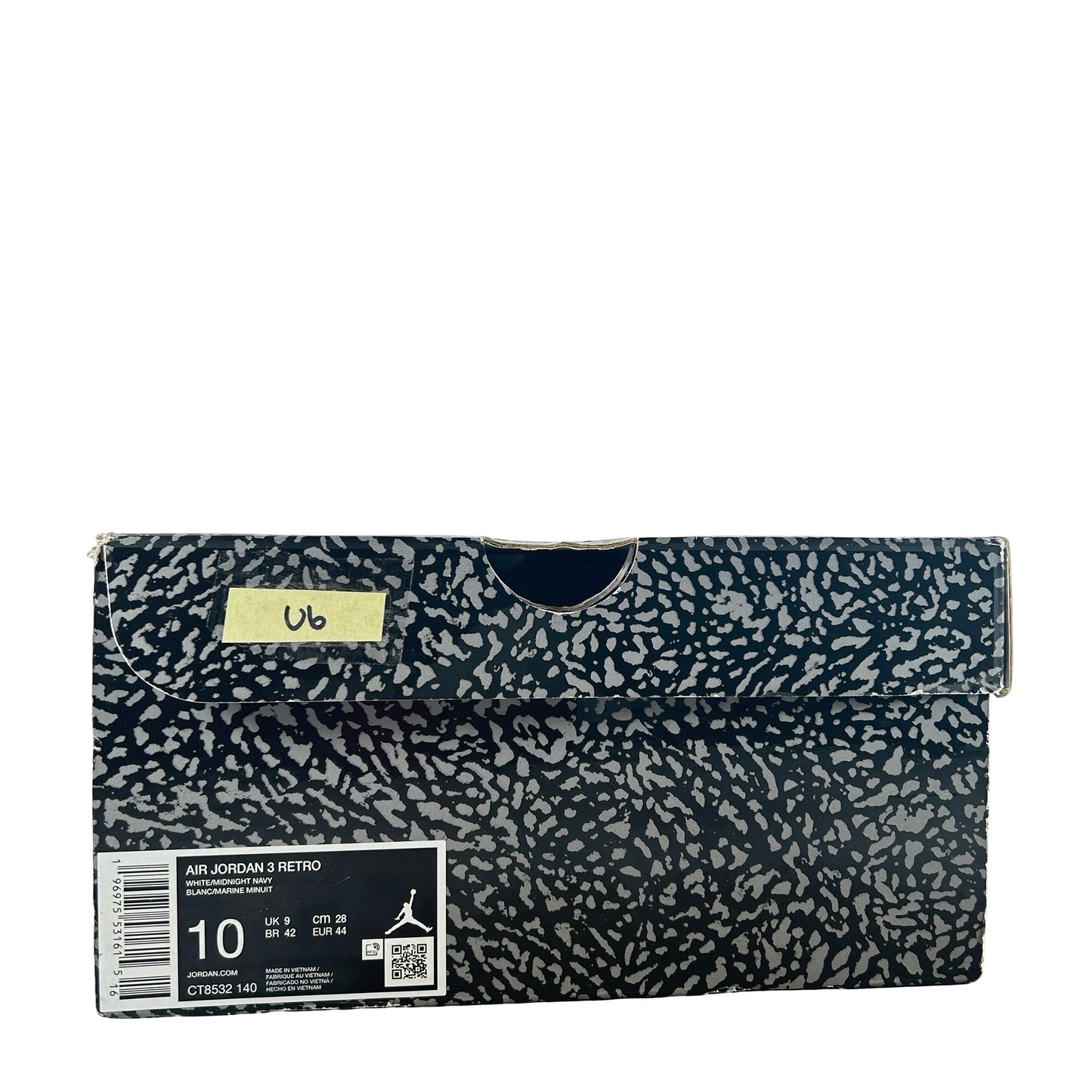 CT8532 140 Jordan 3 Retro Midnight Navy [USED] - 10 M (Used6)