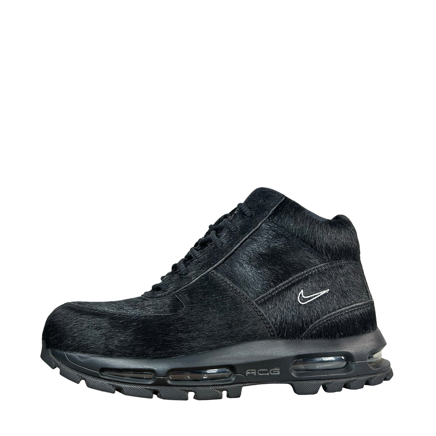 IO4635 001 Nike Air Max Goadome Black Pony Hair [USED] - 9.5 M (Used)