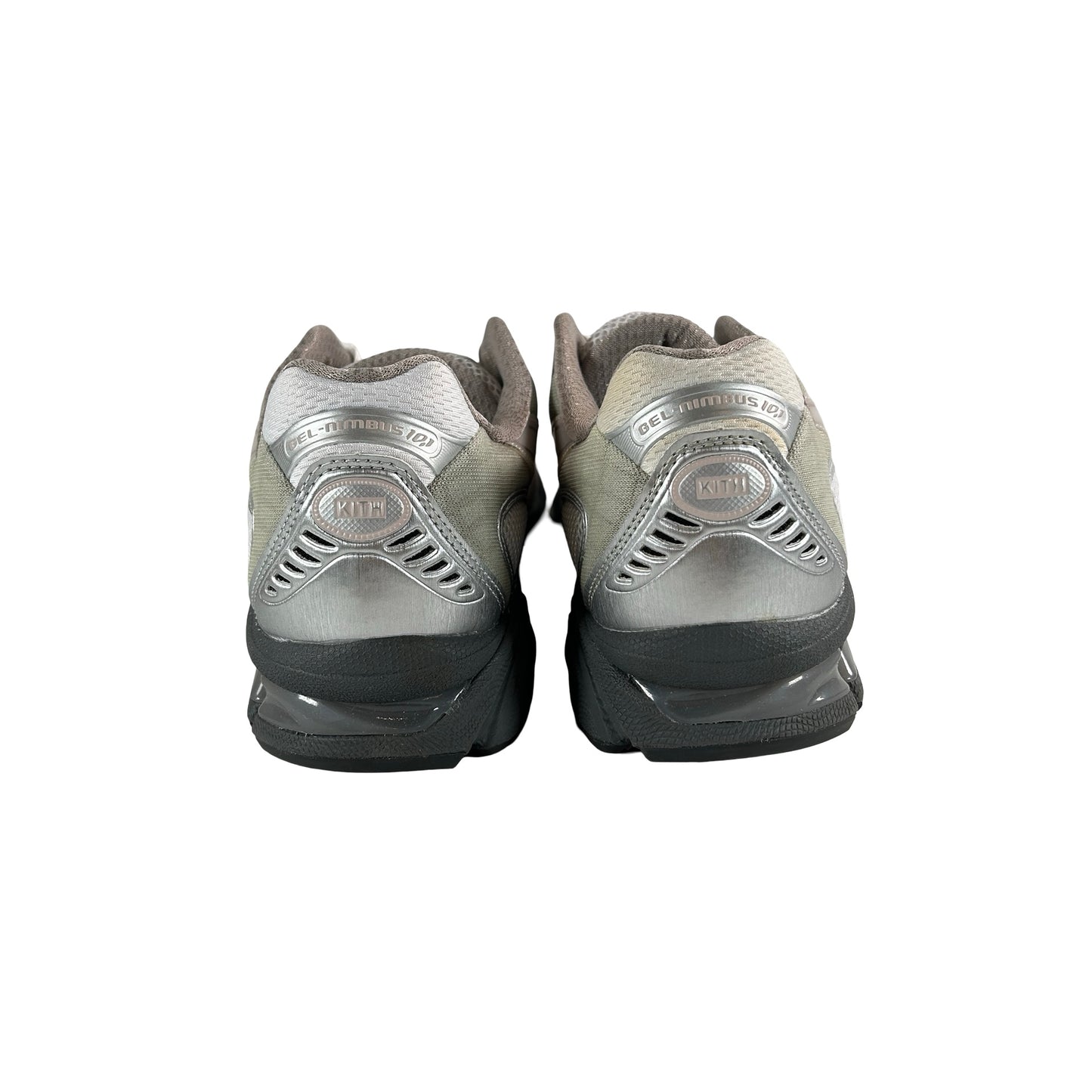 1203A723 100 ASICS Gel-Nimbus 10.1 Kith White Morganite [USED] - 12 M (Used)
