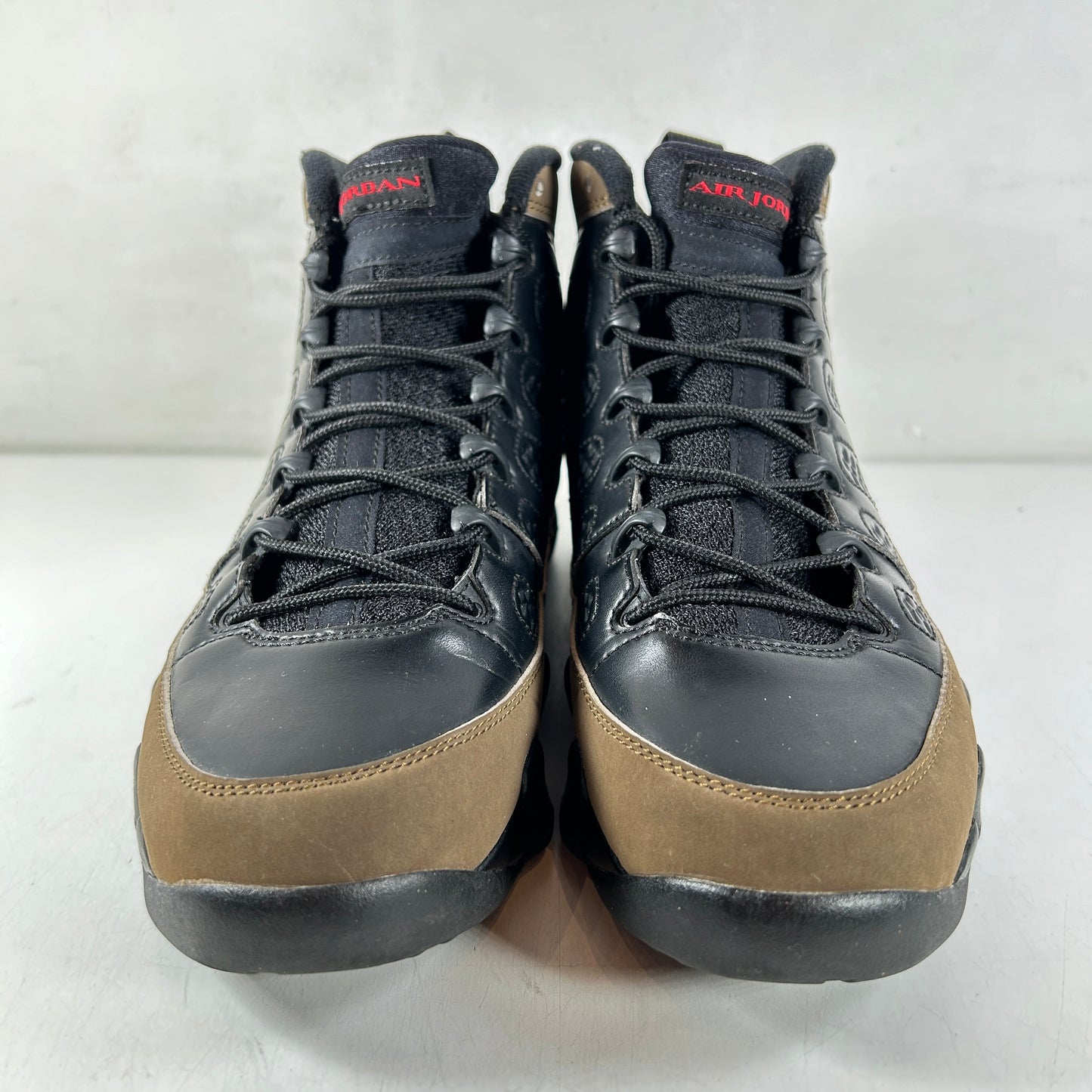 302370 020 Jordan 9 Retro Olive (2012) [USED] - 7 M (Used) (No Box)