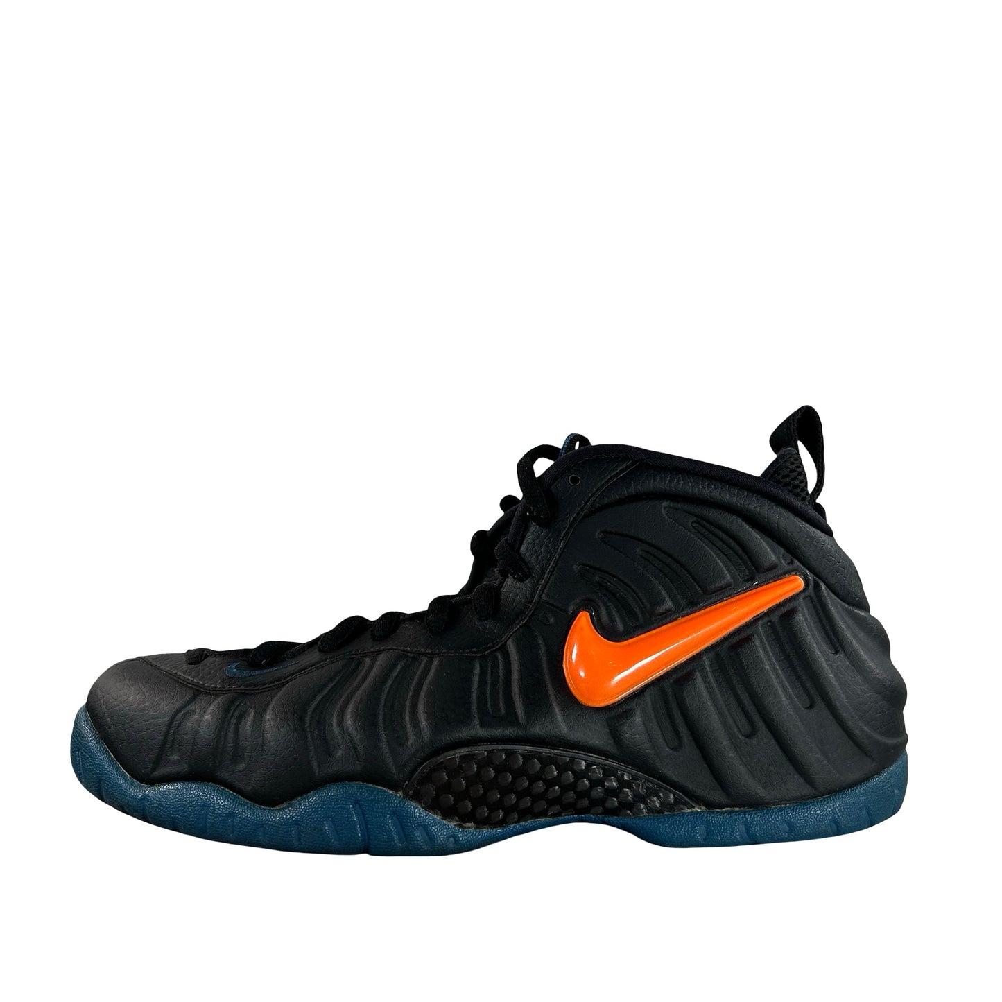 624041 010 Nike Air Foamposite Pro Knicks [USED] - 10.5 M (Used) (Replace Box)