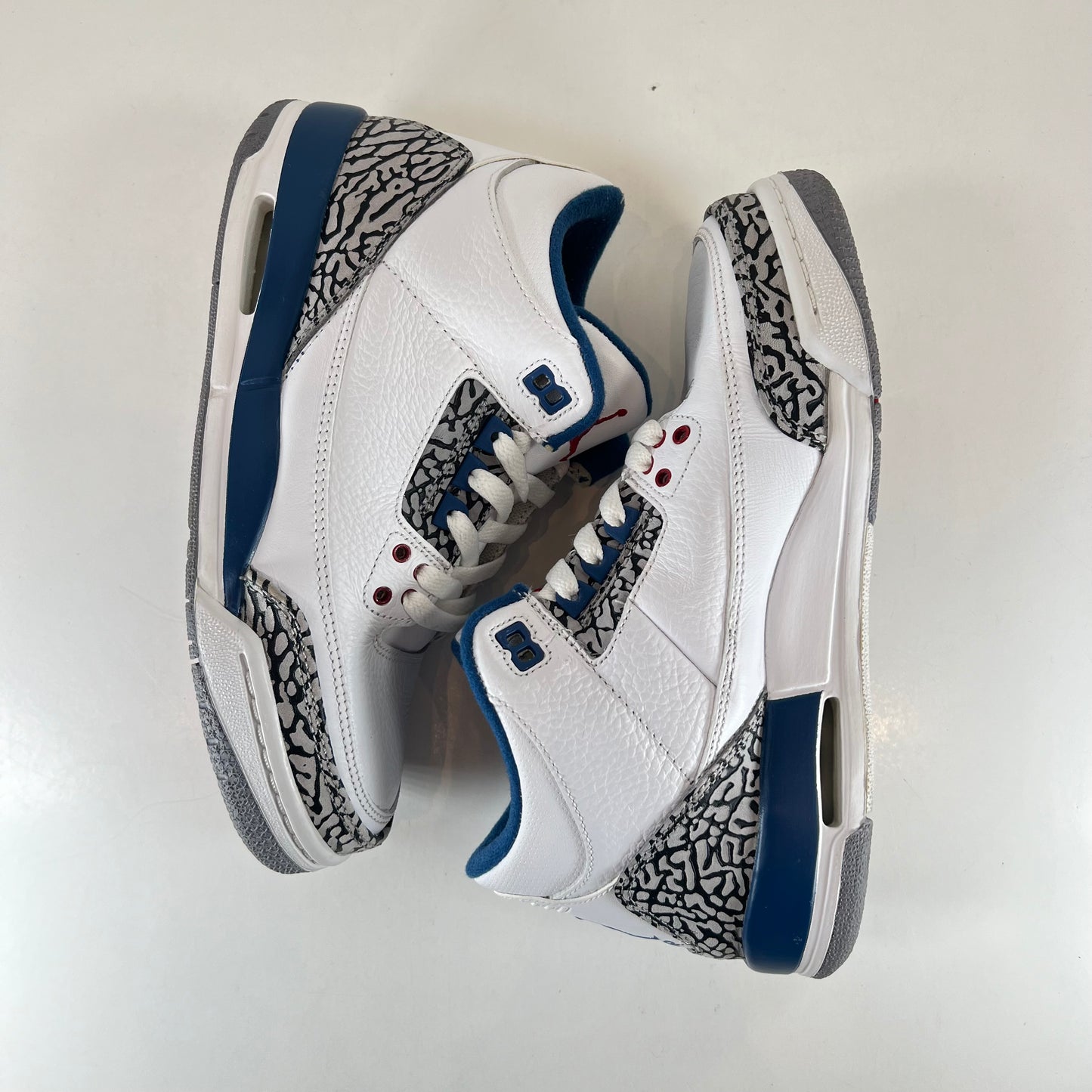 398614 104 Jordan 3 Retro True Blue (2011) (GS) [USED] - 5.5 Y (Used)