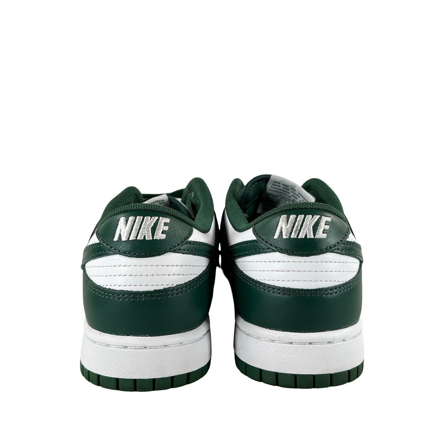 DD1391 101 Nike Dunk Low Michigan State [USED] - 9 M (Used) (No Box)