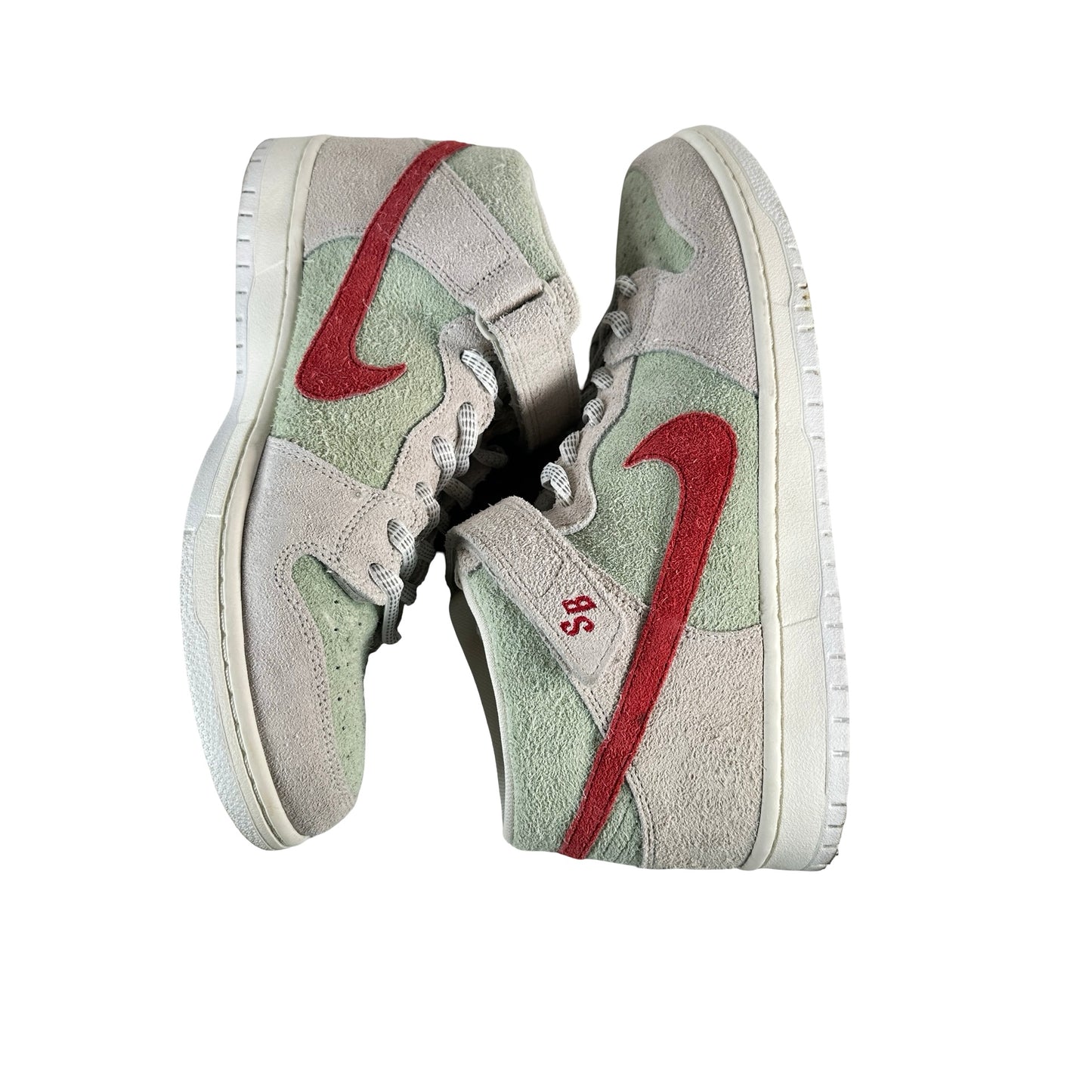 AQ2207 163 Nike SB Dunk Mid White Widow [USED] - 11.5 M (Used)