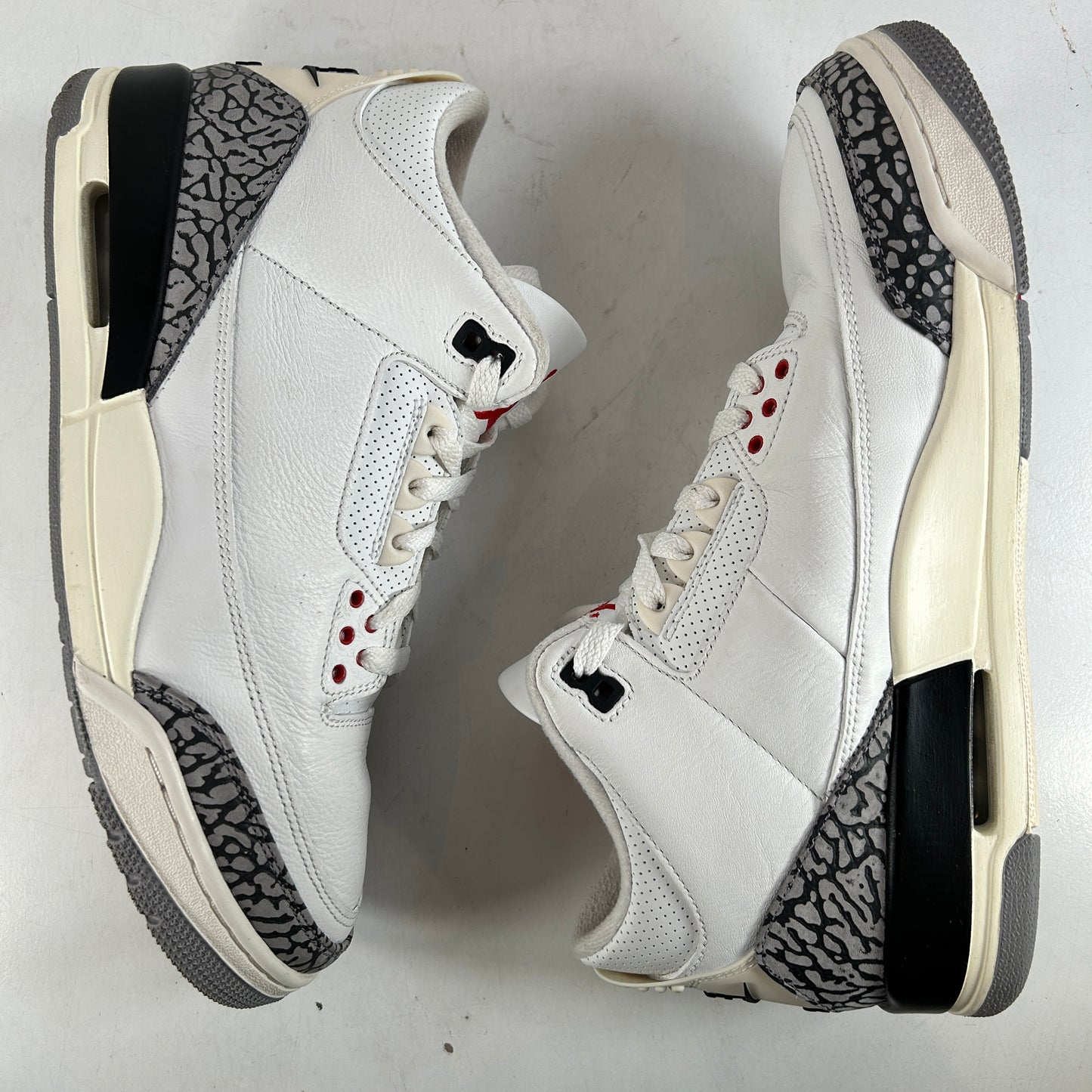 DN3707 100 Jordan 3 Retro White Cement Reimagined [USED] - 10.5 M (Used6)