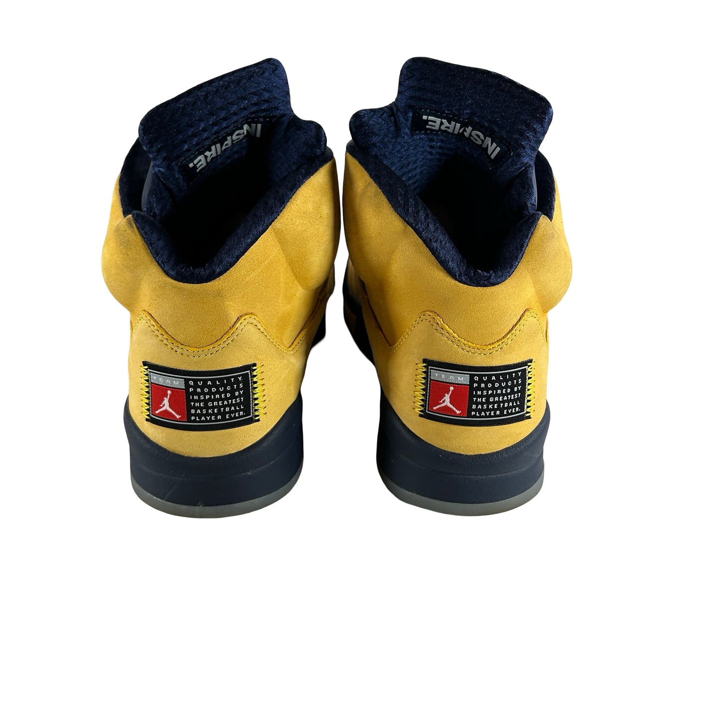 CQ9541 704 Jordan 5 Retro Michigan (2019) [USED] - 12 M (Used)