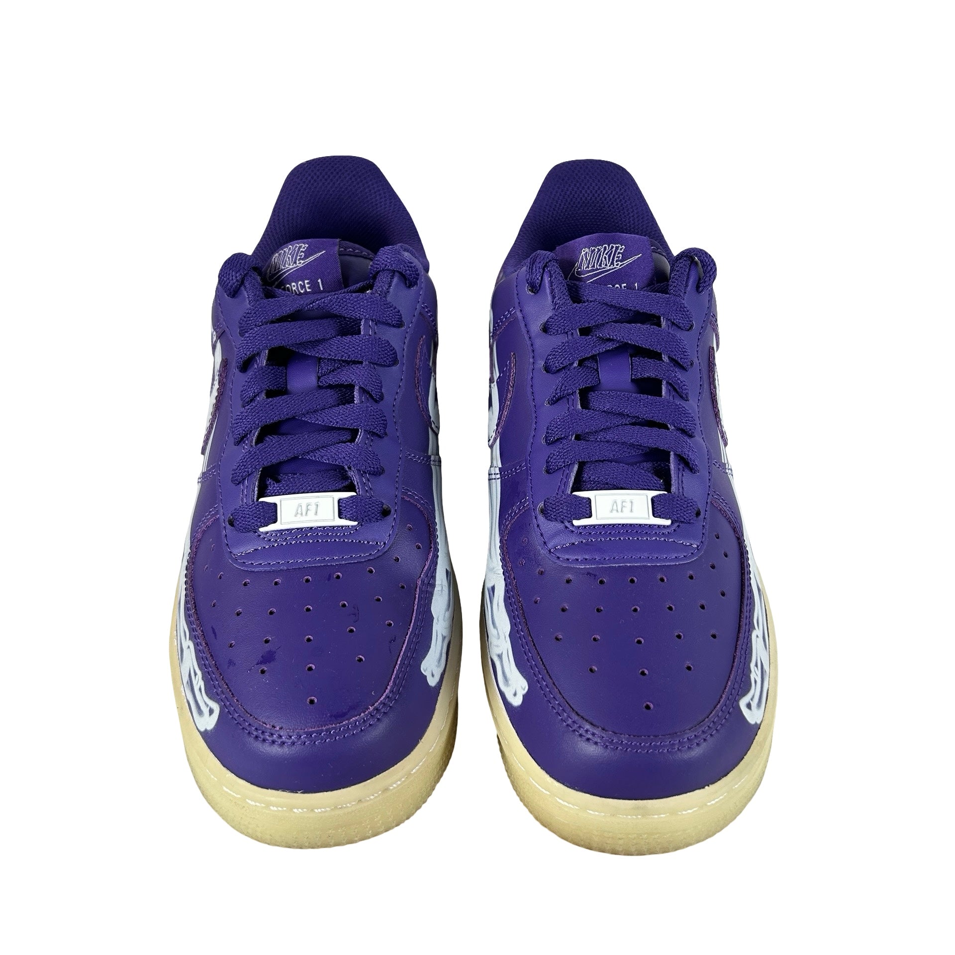 CU8067 500 Nike Air Force 1 Low '07 QS Purple Skeleton