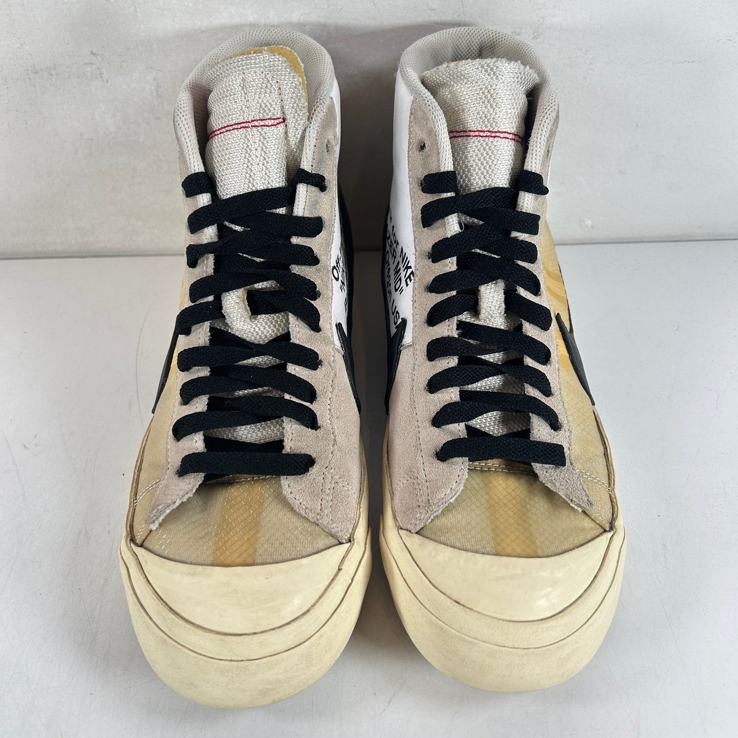 AA3832 100 Nike Blazer Mid Off-White [USED] - 8 M (Used)