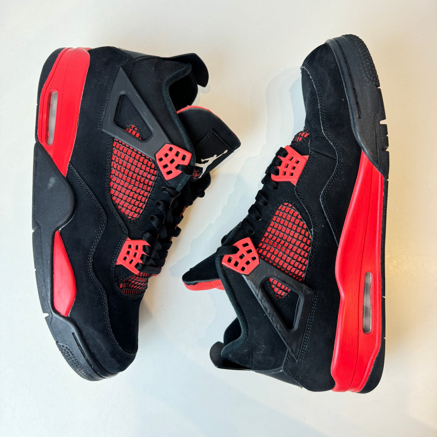 CT8527 016 Jordan 4 Retro Red Thunder [USED] - 13 M (Used) (No Box)