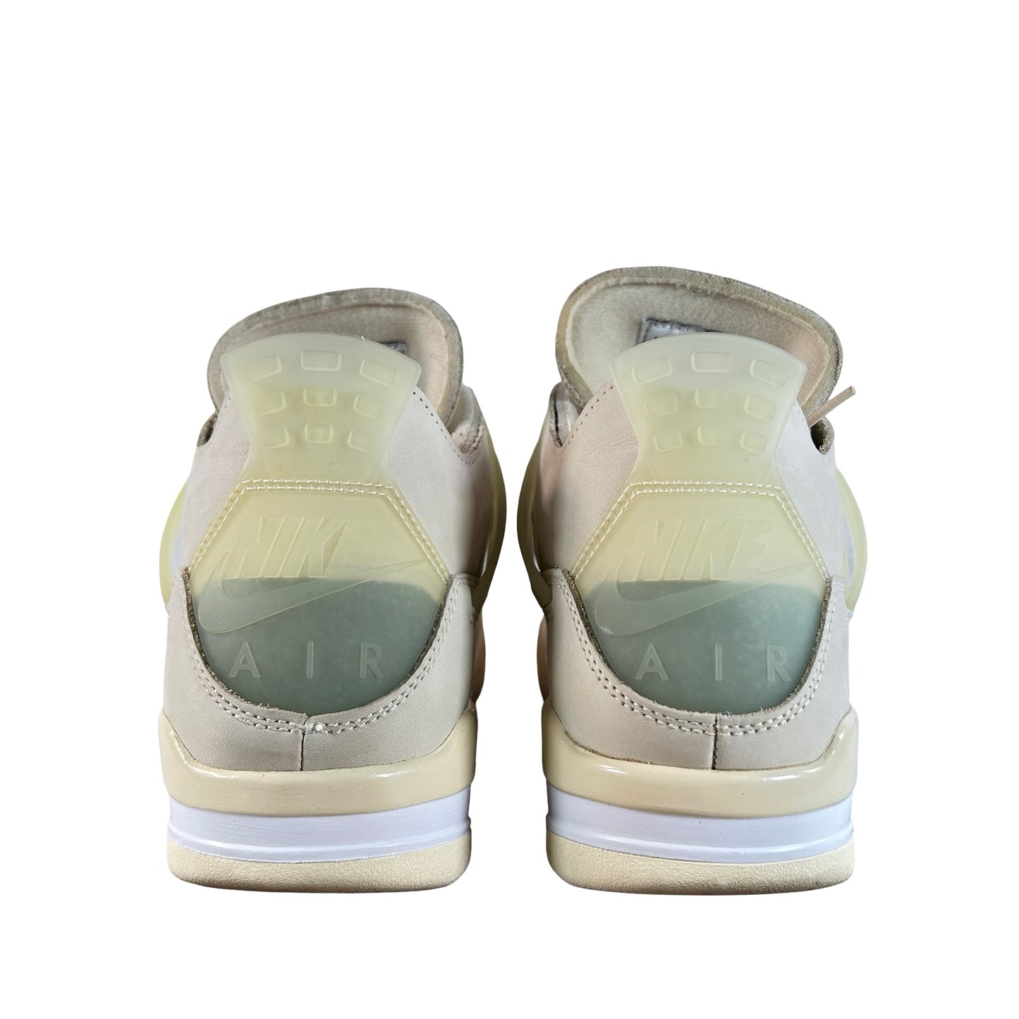 CV9388 100 Jordan 4 Retro Off-White Sail (Women's) [USED] - 11 W (Used) (No Box)