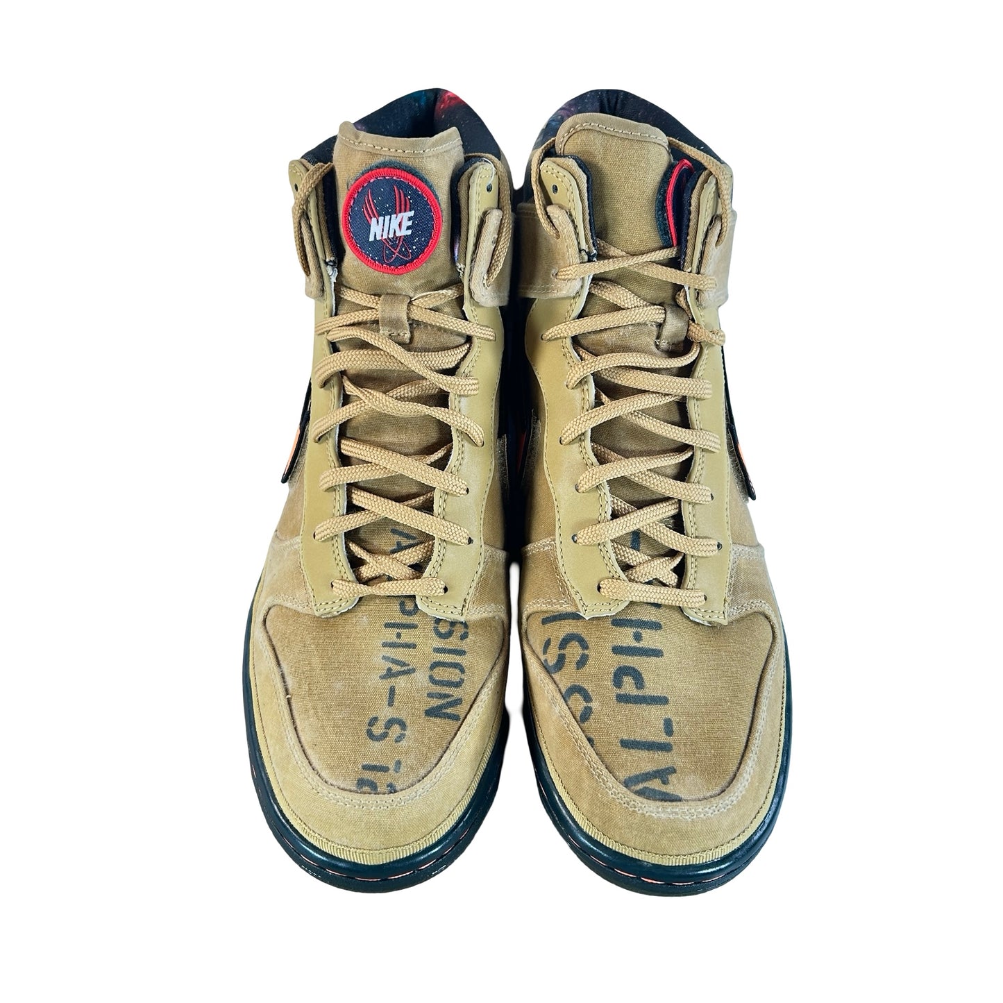 503766 780 Nike Dunk High All-Star Galaxy Gold [NO BOX]