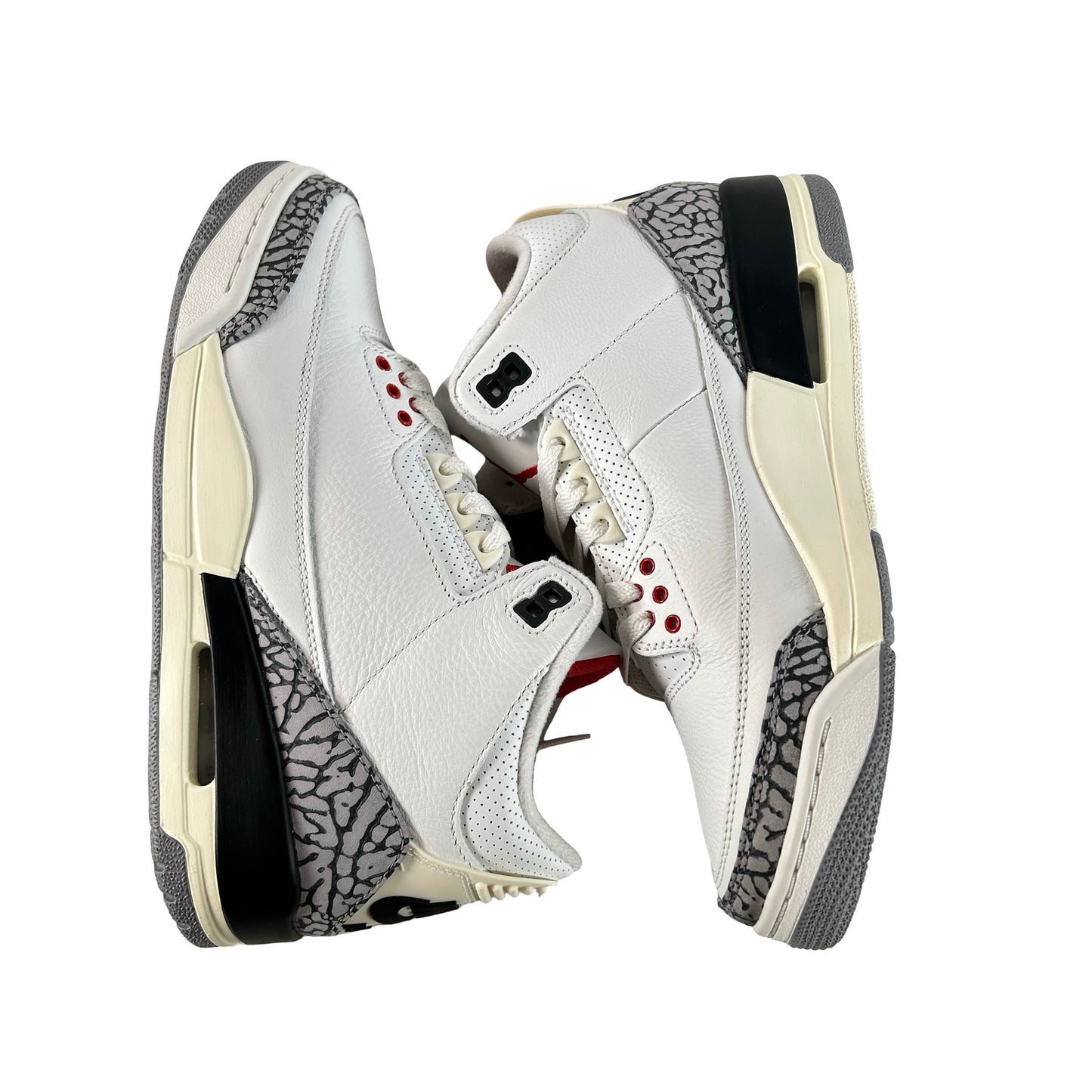 DN3707 100 Jordan 3 Retro White Cement Reimagined [USED] - 7.5 M (Used3)