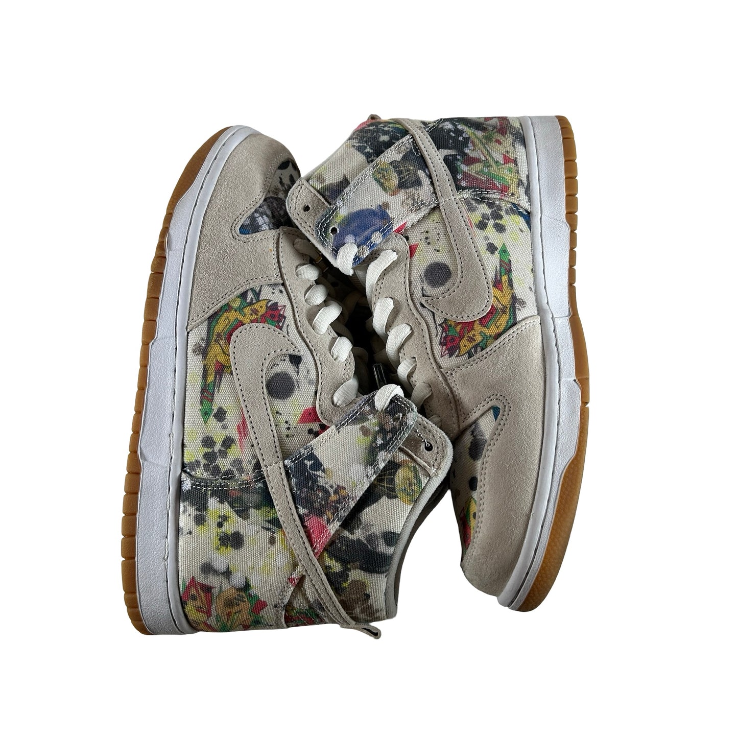 FD8779 100 Nike SB Dunk High Supreme Rammellzee [USED] - 9.5 M (Used3)