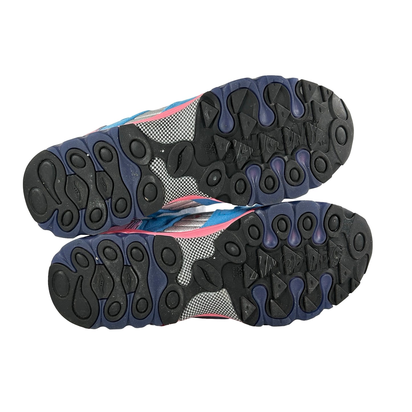 S70922 2 Saucony Matrix Jae Tips No Shoes In The House Blue Pink [USED] - 13 M (Used)