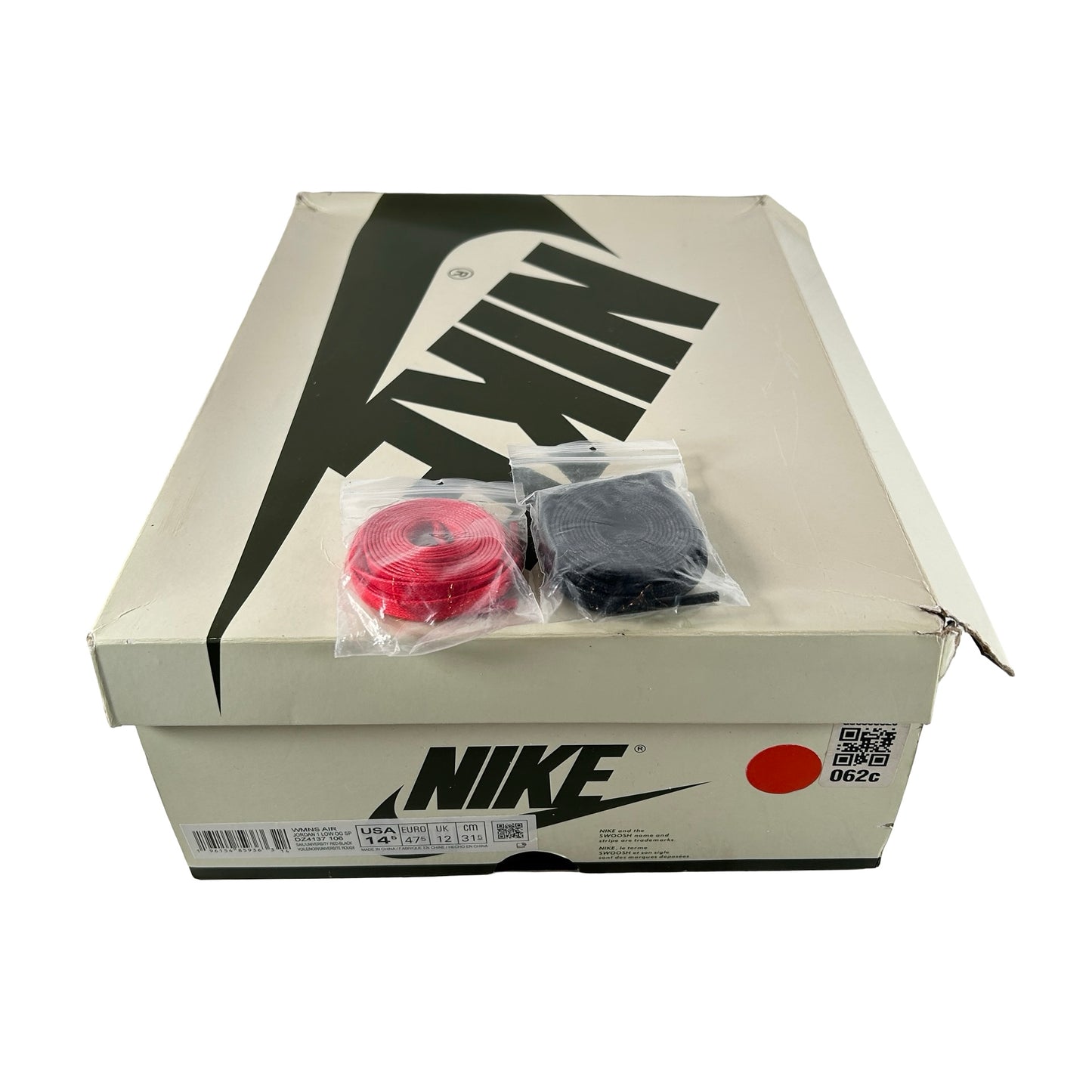 DZ4137 106 Jordan 1 Retro Low OG SP Travis Scott Olive (W) [USED] - 14.5 W (Used)