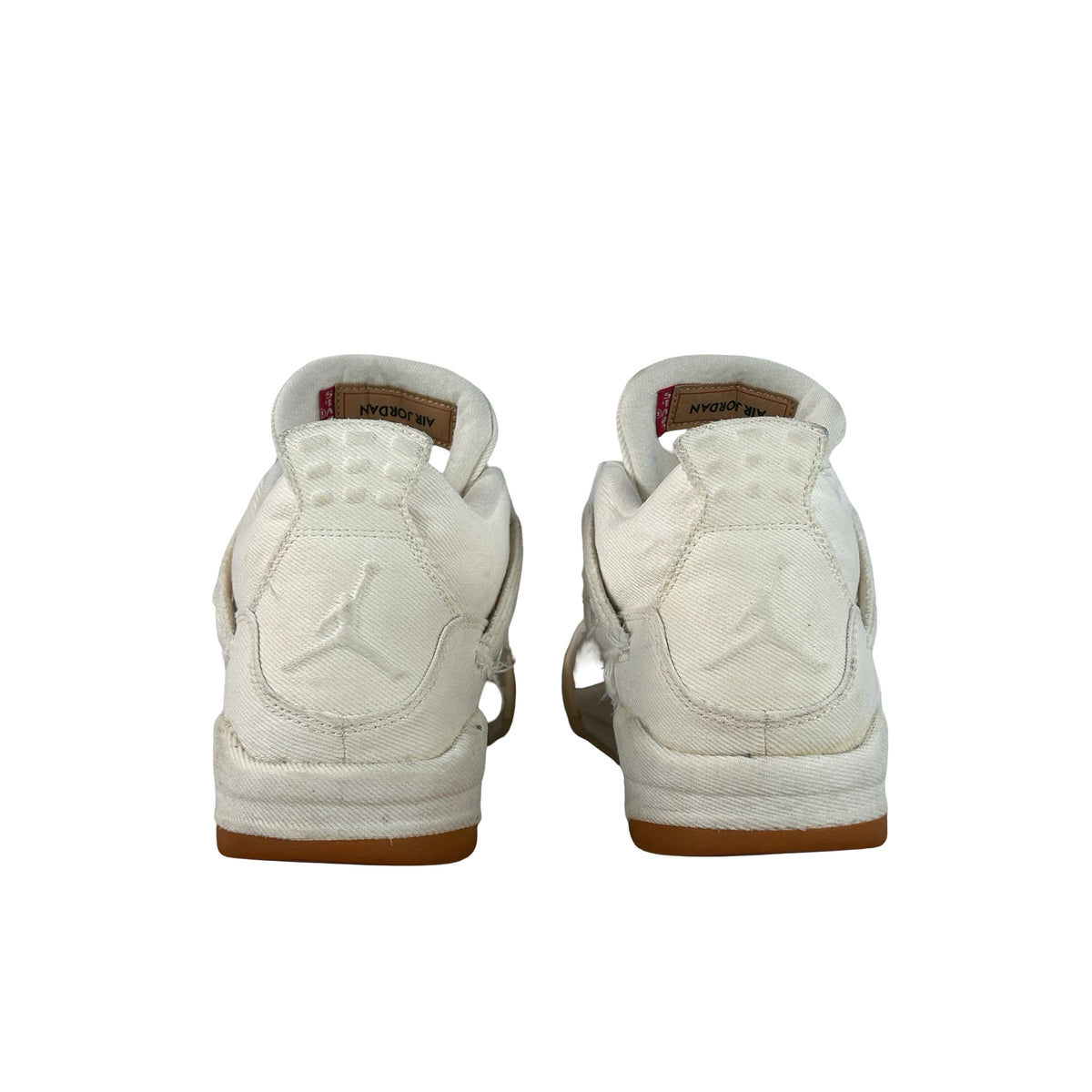 AO2571 100 Jordan 4 Retro Levi's White (Levi's Tag) - 8.5 M (Used)