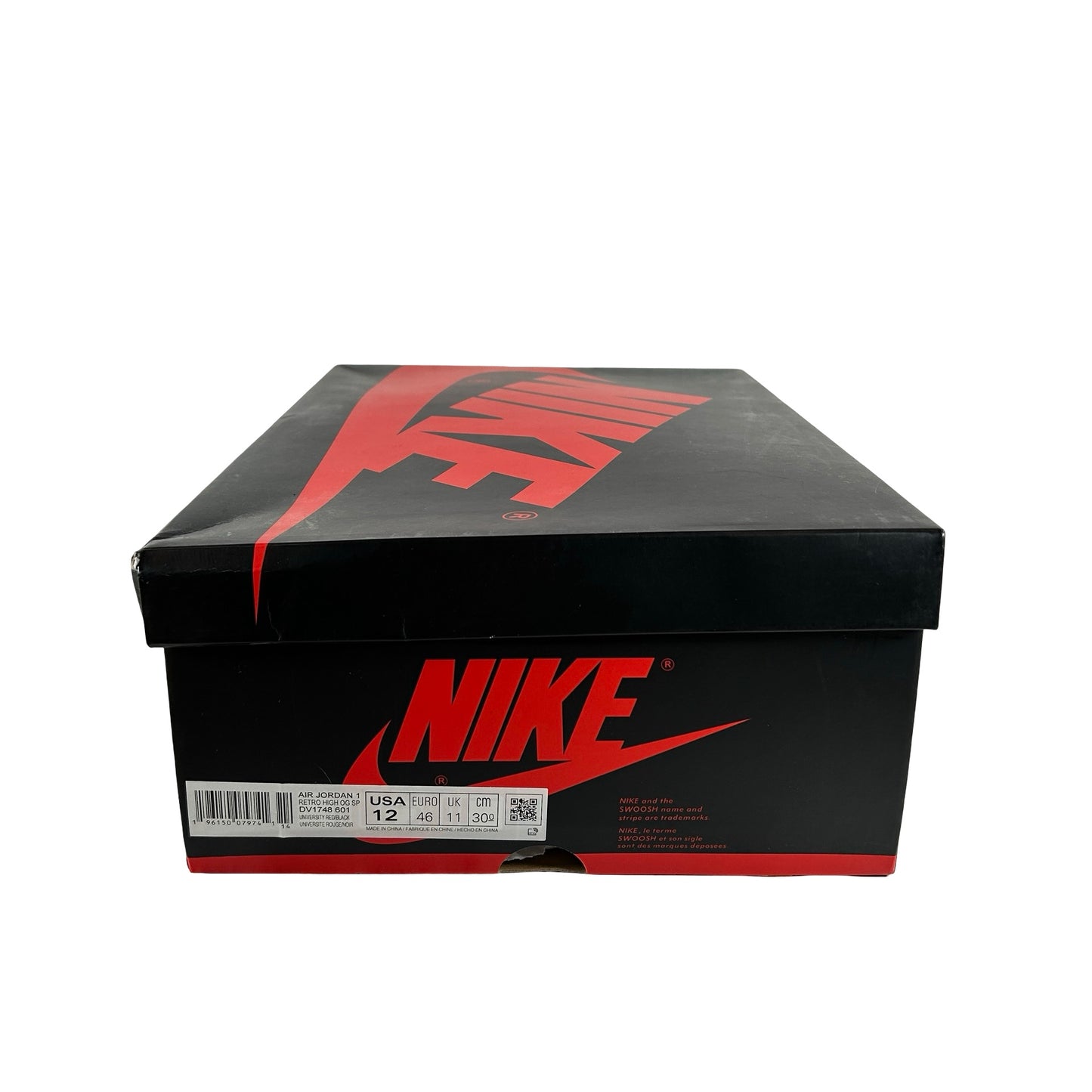 DV1748 601 Jordan 1 Hi Spider-Man Across the Spider-Verse [USED] - 12 M (Used)