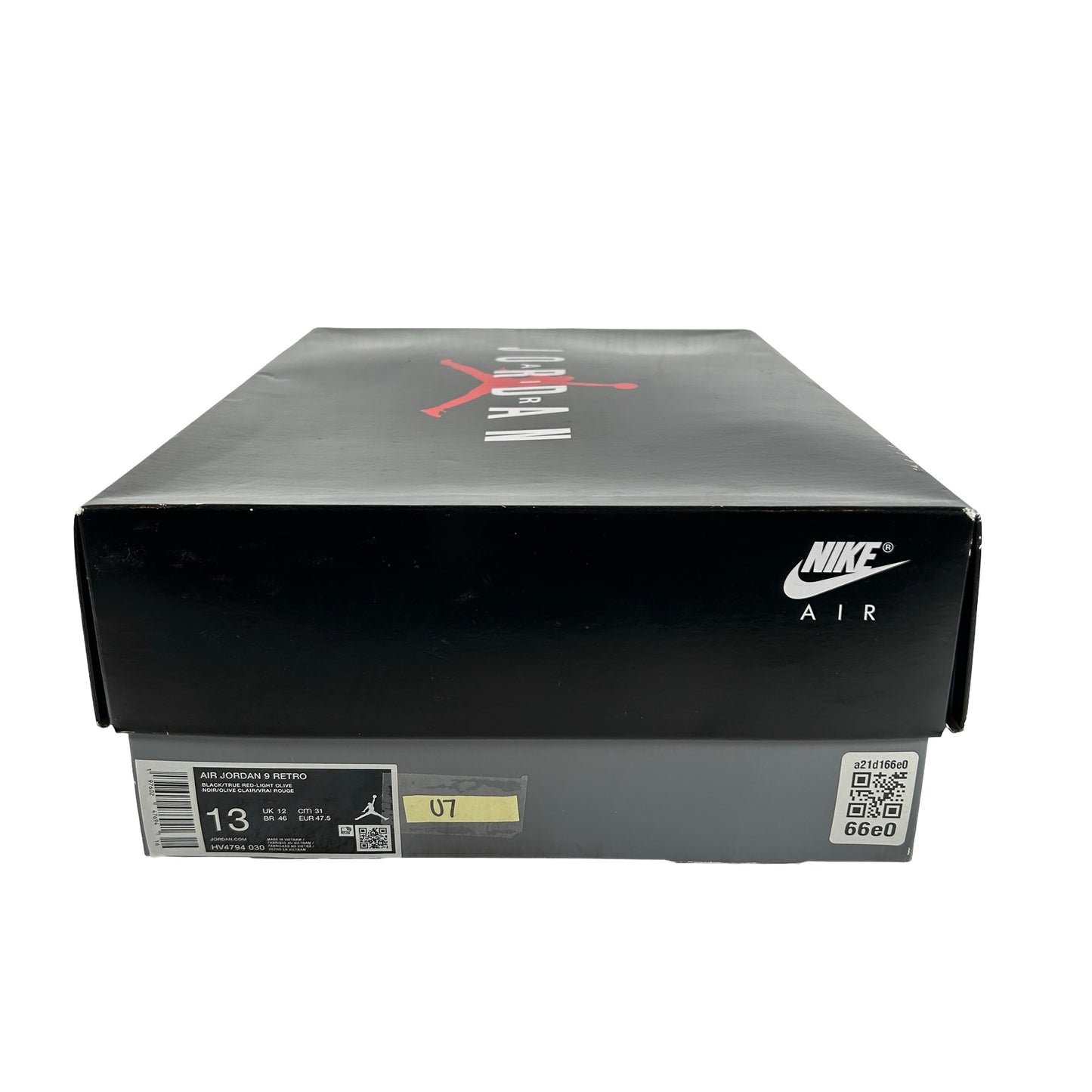 HV4794 030 Air Jordan 9 Retro Olive (2024) [USED] - 13 M (Used7)