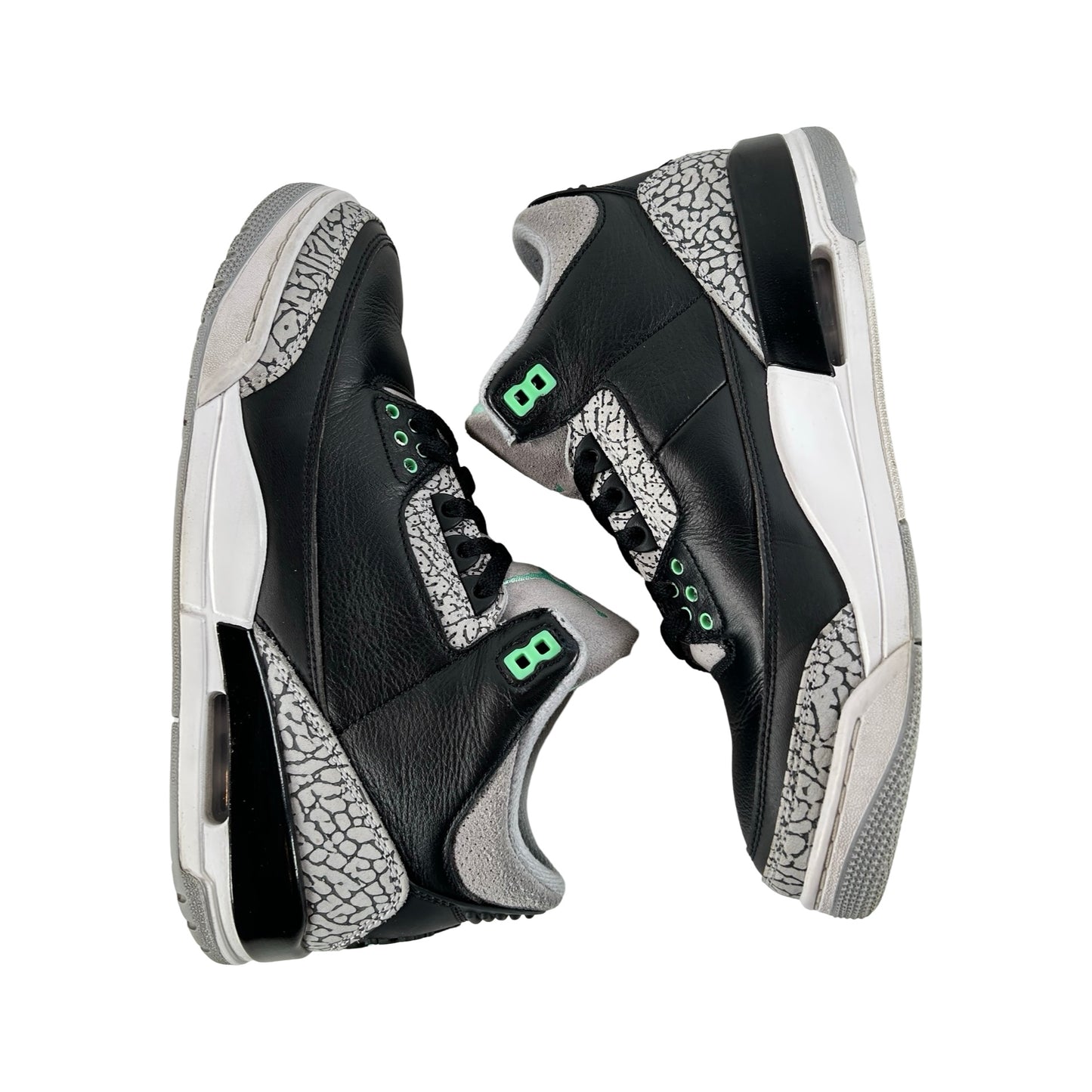 CT8532 031 Jordan 3 Retro Green Glow [USED] - 8.5 M (Used2)
