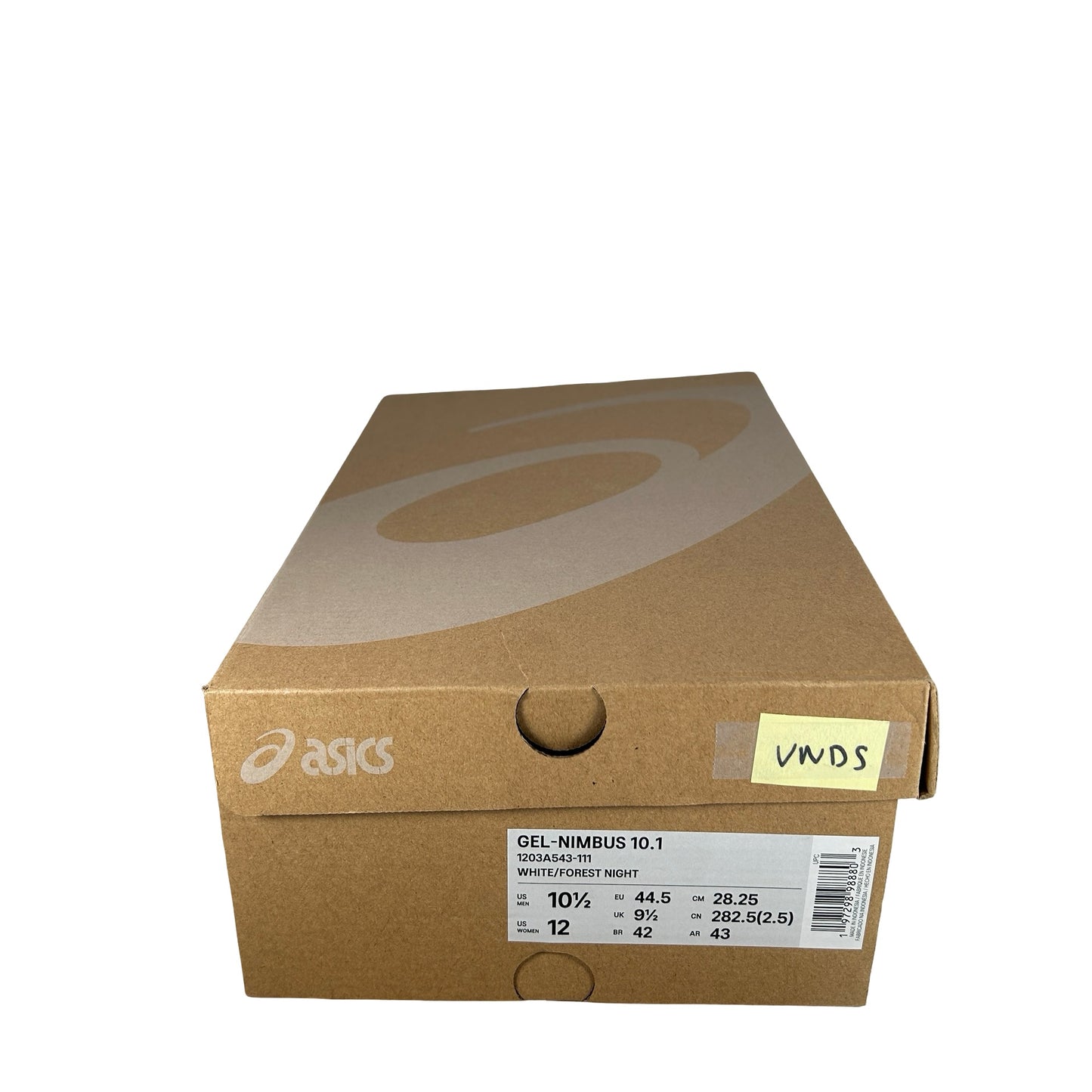 1203A543 111 ASICS Gel-Nimbus 10.1 White Forest [USED] - 10.5 M (VNDS)