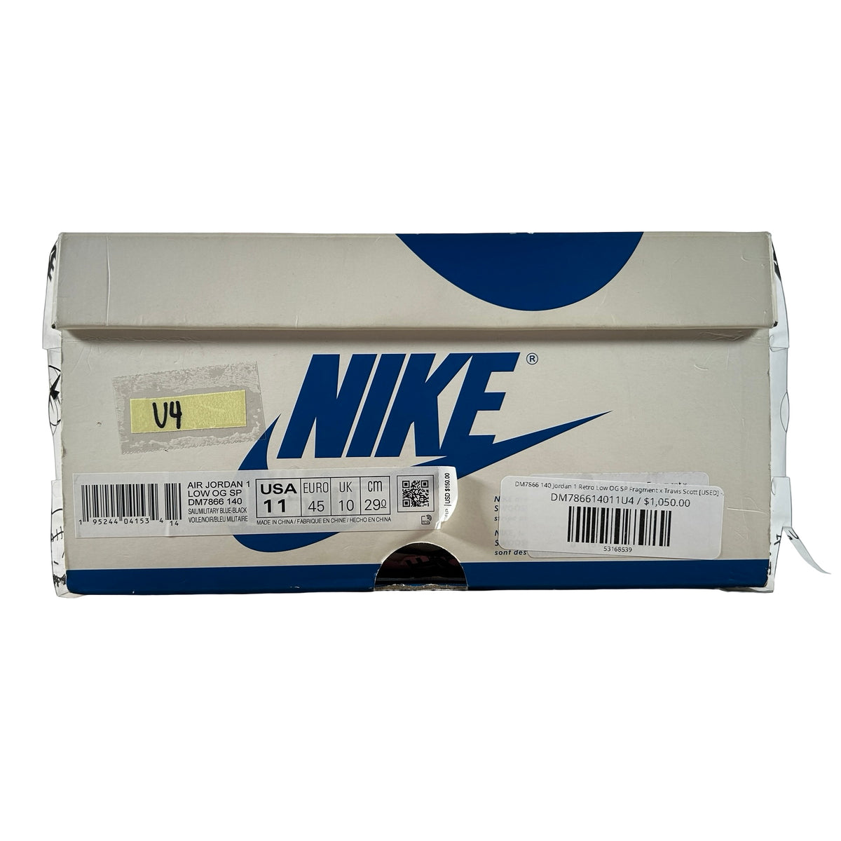 DM7866 140 Jordan 1 Retro Low OG SP Fragment x Travis Scott [USED] - 11 M (Used4)