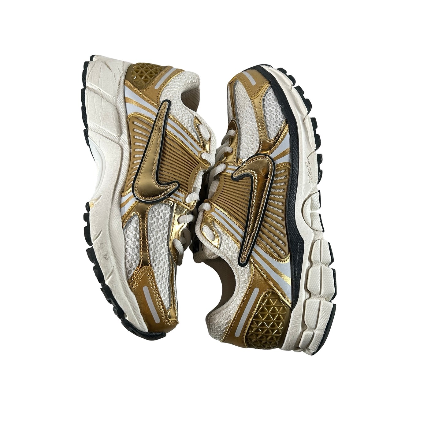 HF7723 001 Nike Zoom Vomero 5 Metallic Gold (Women's) [USED] - 6.5 W (Used)