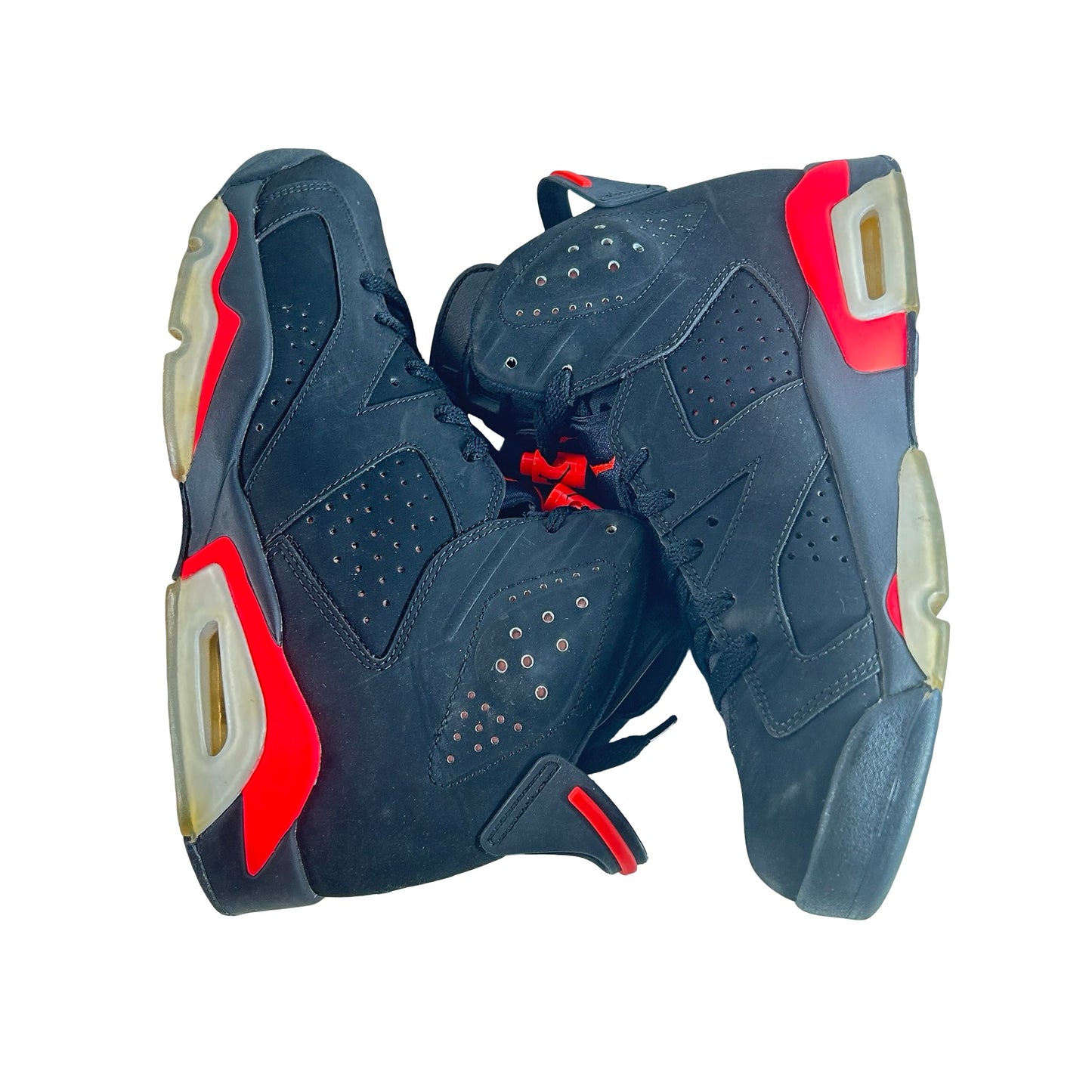 384664 023 Jordan 6 Retro Infrared Black (2014) [USED] - 8 M (Used)