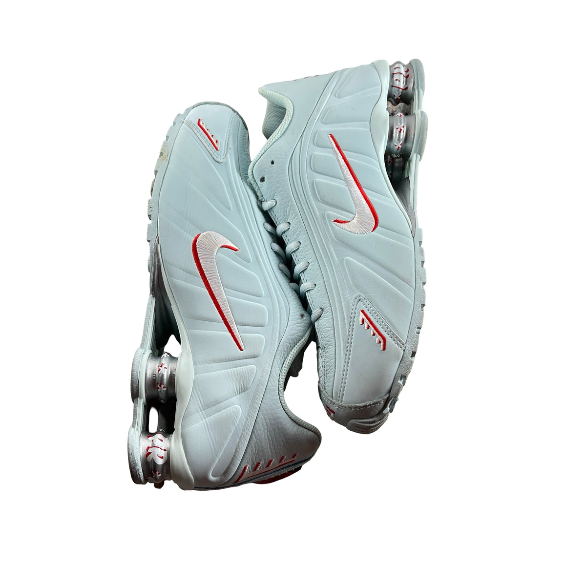 IQ1867 474 Nike Shox R4 Puerto Rico [USED] - 8 M (Used)