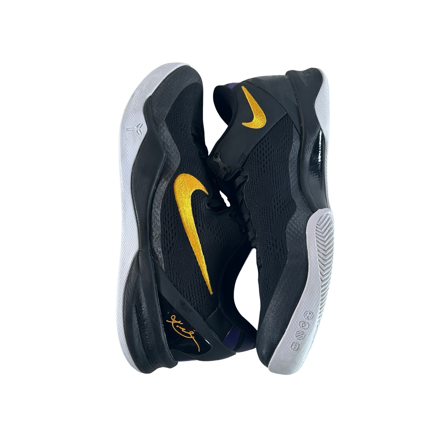 HF9550 001 Nike Kobe 8 Protro Lakers Away [USED] - 8 M (Used) (No Box)