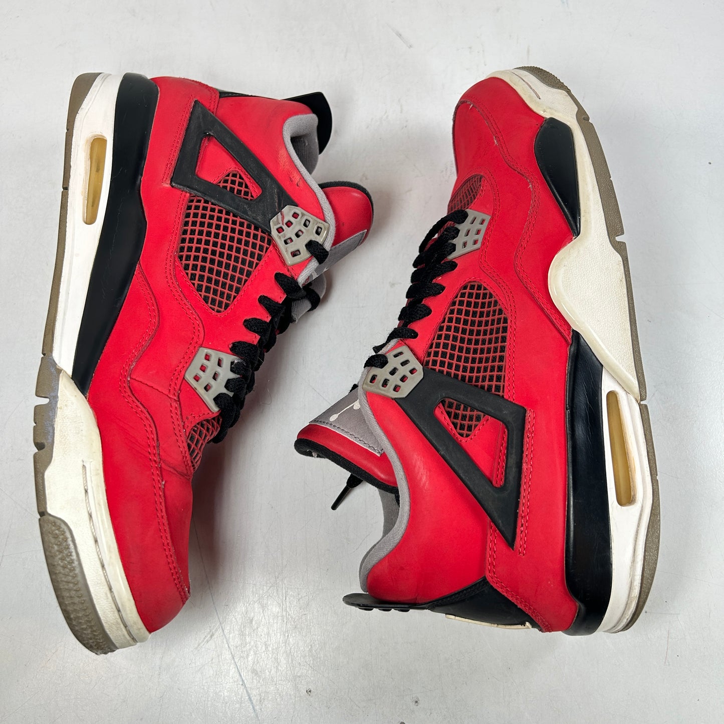 308497 603 Jordan 4 Retro Toro Bravo [USED] - 10 M (Used) (No Box)