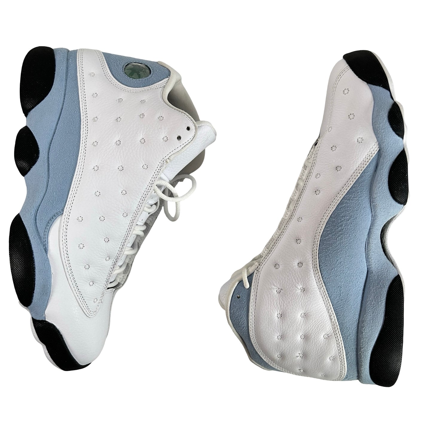 414571 170 Jordan 13 Retro Blue Grey [CONDITIONAL] - 10.5 M (Left Sock Liner Discolored)