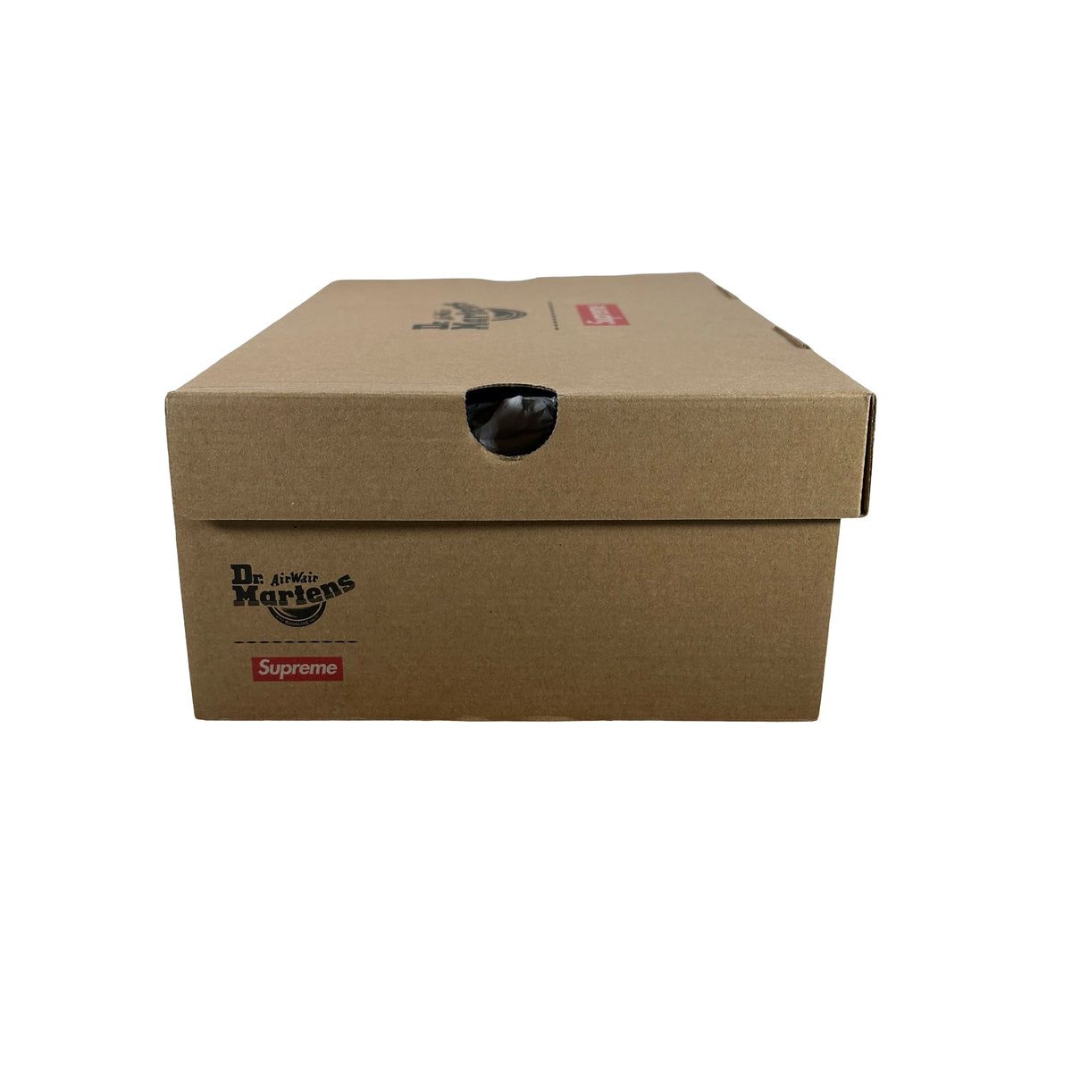 43010001 Dr. Martens Postal Supreme 4-Eye Shoe Supreme Black [USED] - 9 M (Used)
