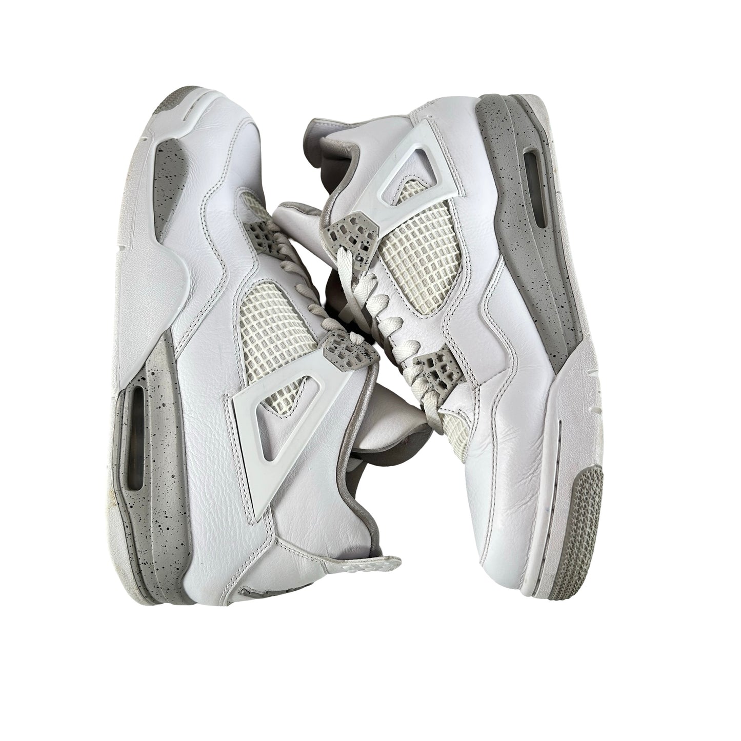 CT8527 100 Jordan 4 Retro White Oreo [USED] - 12 M (Used5)