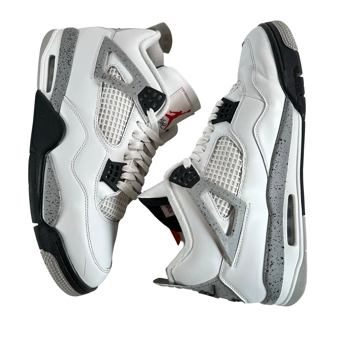 FV5029 100 Jordan 4 Retro White Cement (2025) [USED] - 13 M (Used3)