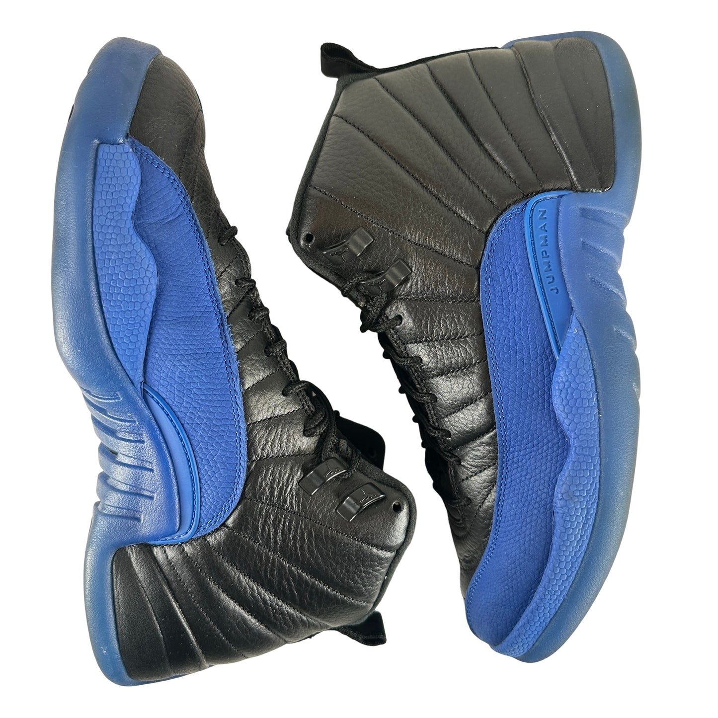 130690 014 Jordan 12 Retro Black Game Royal [USED] - 10 M (Used)