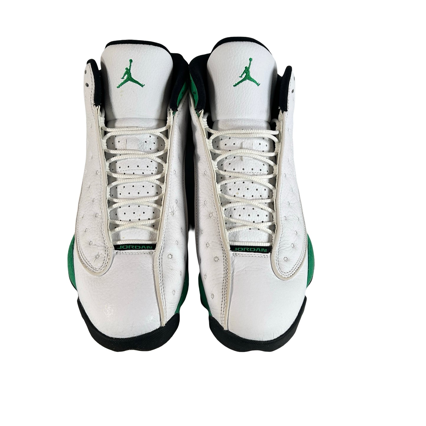 DB6537 113 Jordan 13 Retro White Lucky Green [USED] - 12 M (Used2)