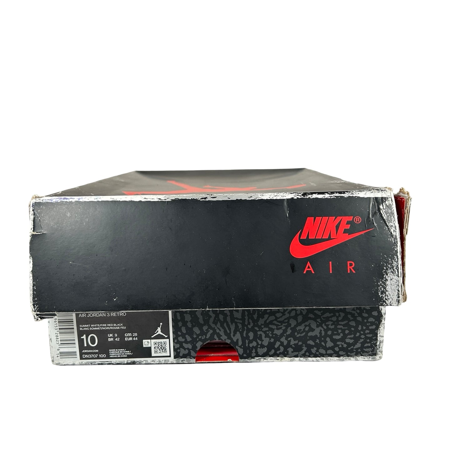 DN3707 100 Jordan 3 Retro White Cement Reimagined [USED] - 10 M (Used9)