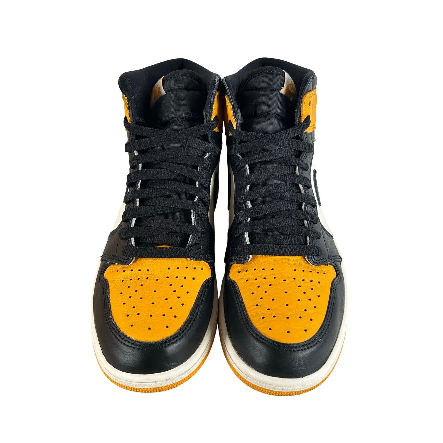 555088 711 Jordan 1 Retro High OG Yellow Toe [USED] - 10 M (Used4)