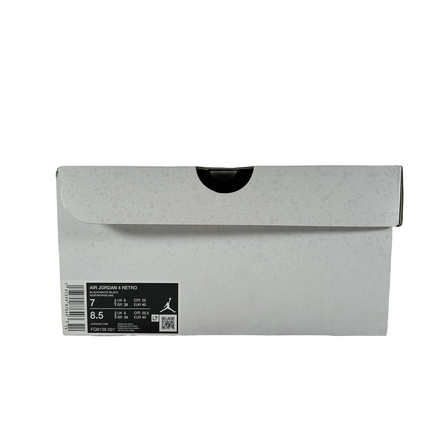 FQ8138 001 Jordan 4 Retro White Thunder [USED] - 7 M (Used)
