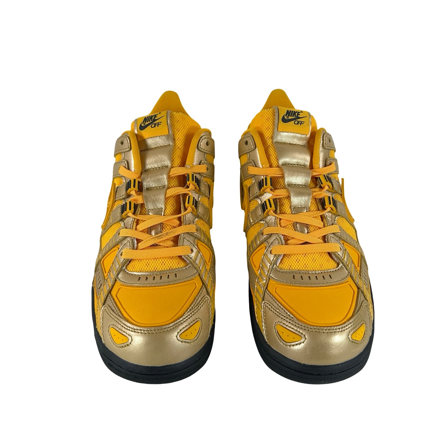 CU6015 700 Nike Air Rubber Dunk Off-White University Gold [USED] - 11 M (Used)