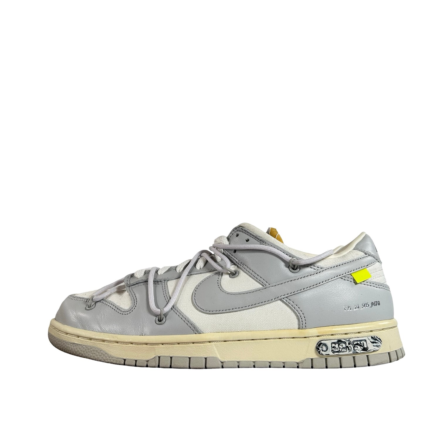 DM1602 123 Nike Dunk Low Off-White Lot 49 [USED] - 10 M (Used)