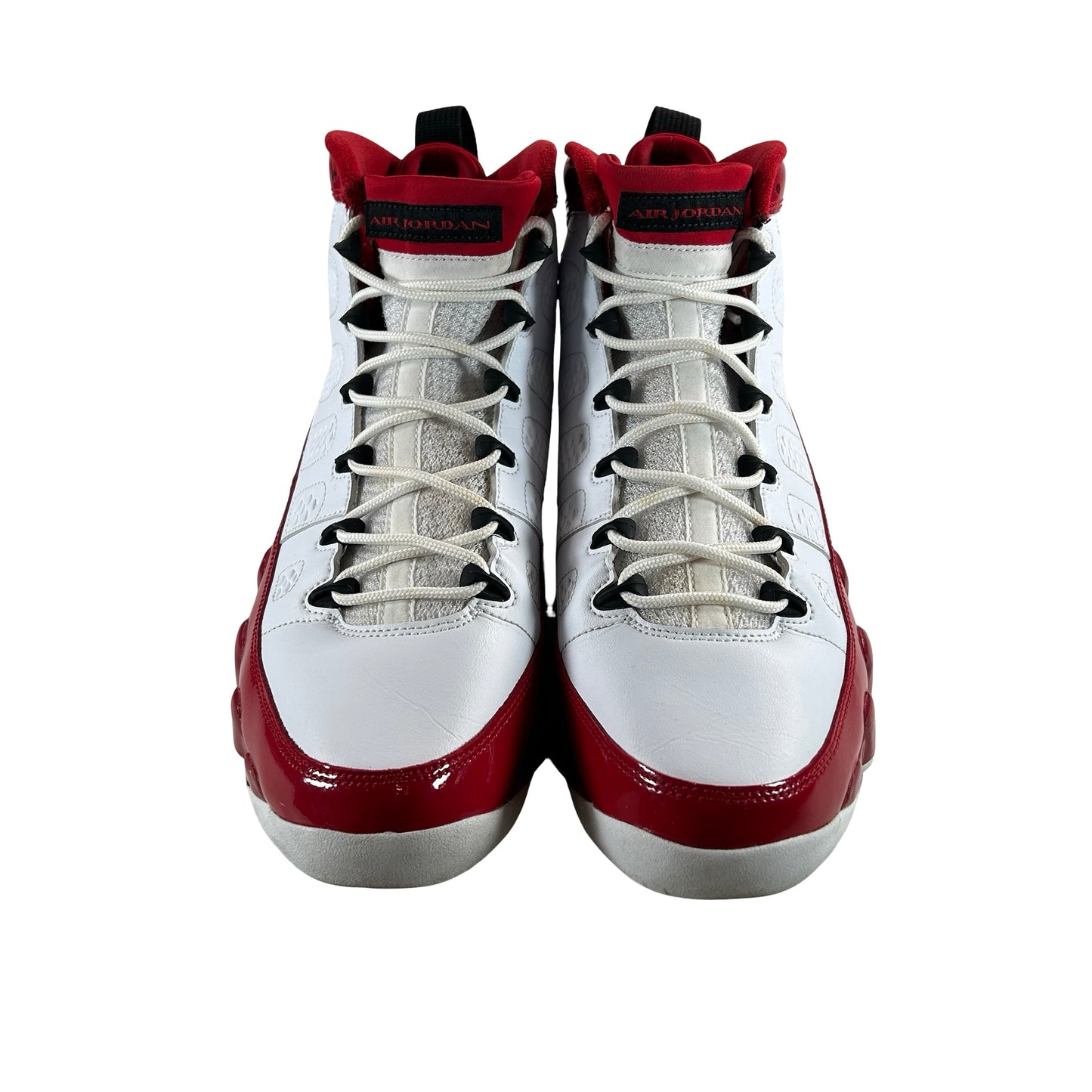 302370 160 Jordan 9 Retro White Gym Red [USED] - 12 M (Used)