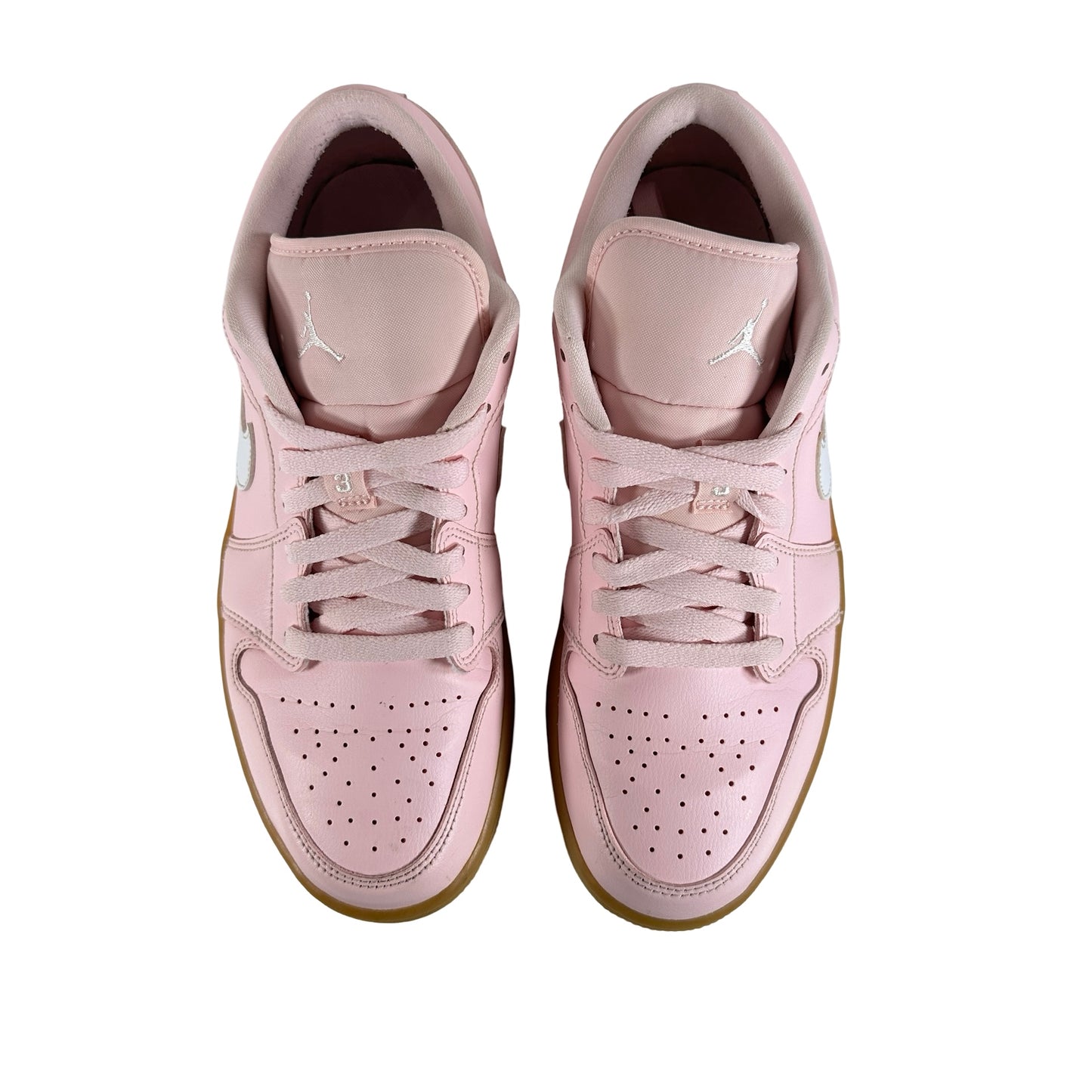 DC0774 601 Jordan 1 Low Arctic Pink Gum (Women's) [USED] - 10 W (Used)