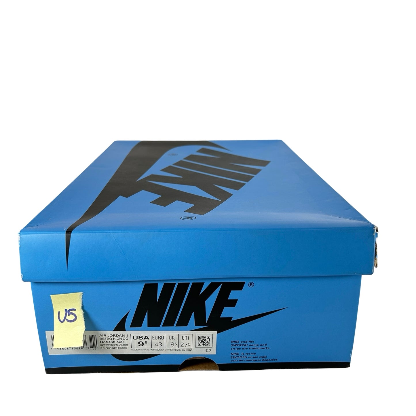 DZ5485 400 Jordan 1 Retro High OG UNC Toe [USED] - 9.5 M (Used5)