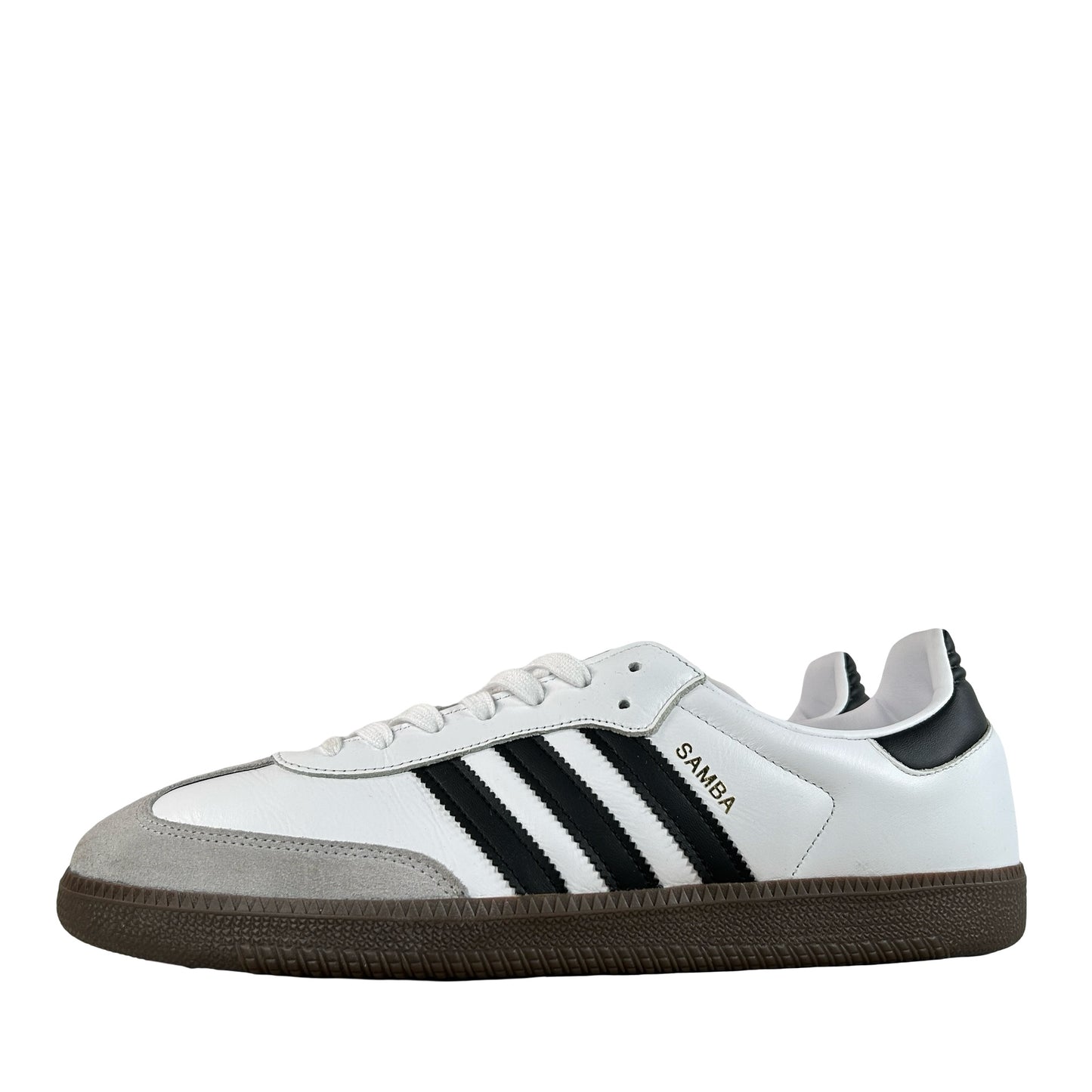 B75806 adidas Samba OG Cloud White Core Black [USED] - 13 M (Used) (No Box)